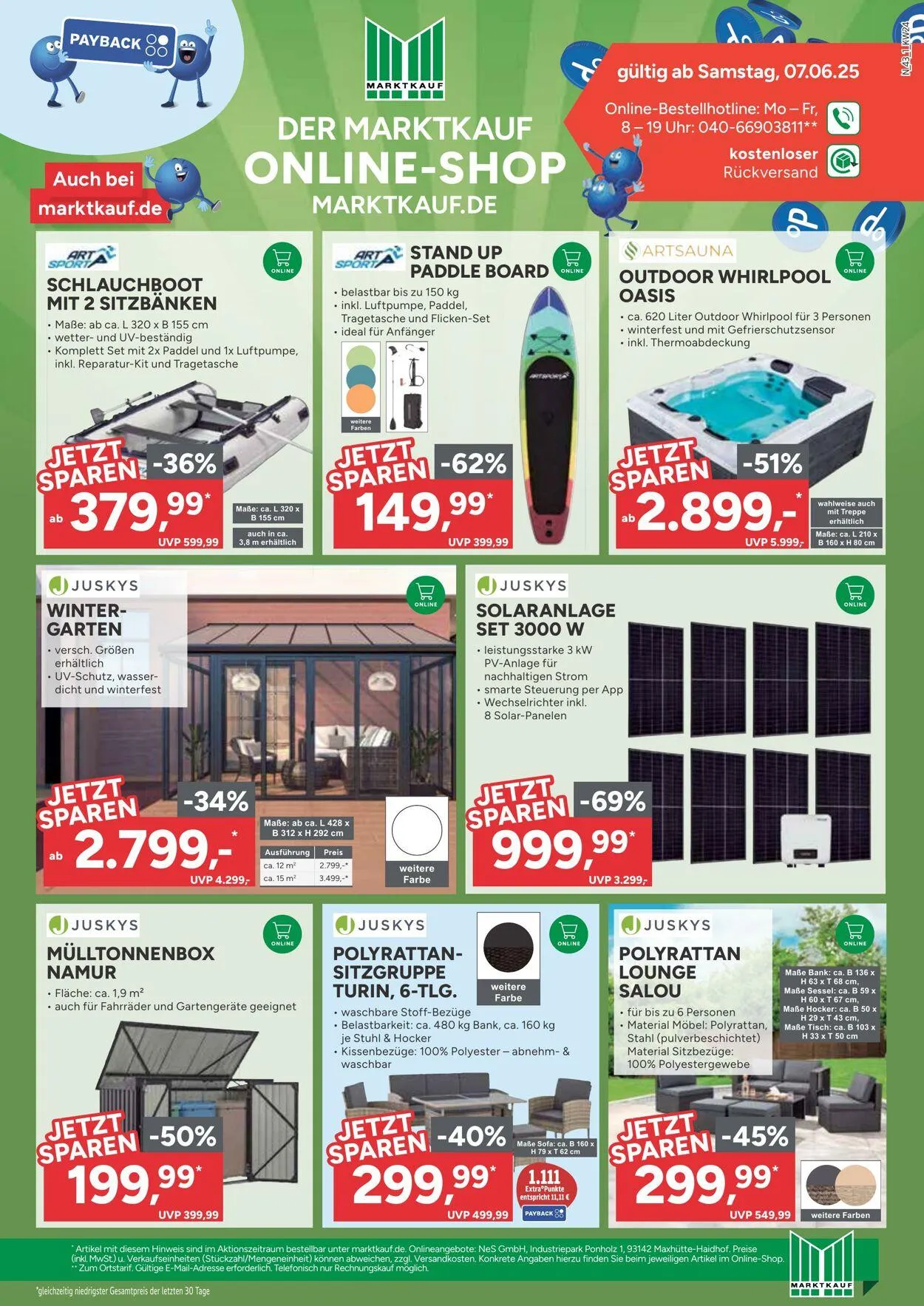 Marktkauf Aktueller Prospekt von 16. Juni bis 21. Juni 2025 - Prospekt seite 43