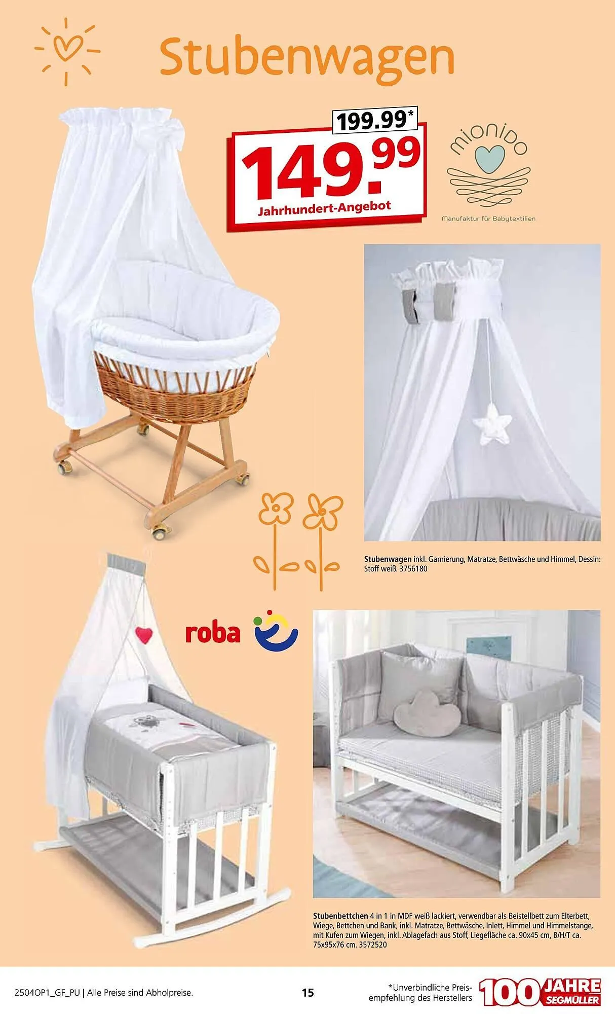 Segmüller Prospekt von 1. April bis 28. Juni 2025 - Prospekt seite 15