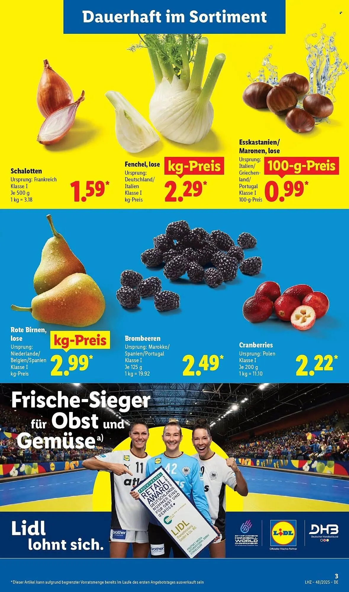 Lidl Prospekt von 24. November bis 29. November 2025 - Prospekt seite 3