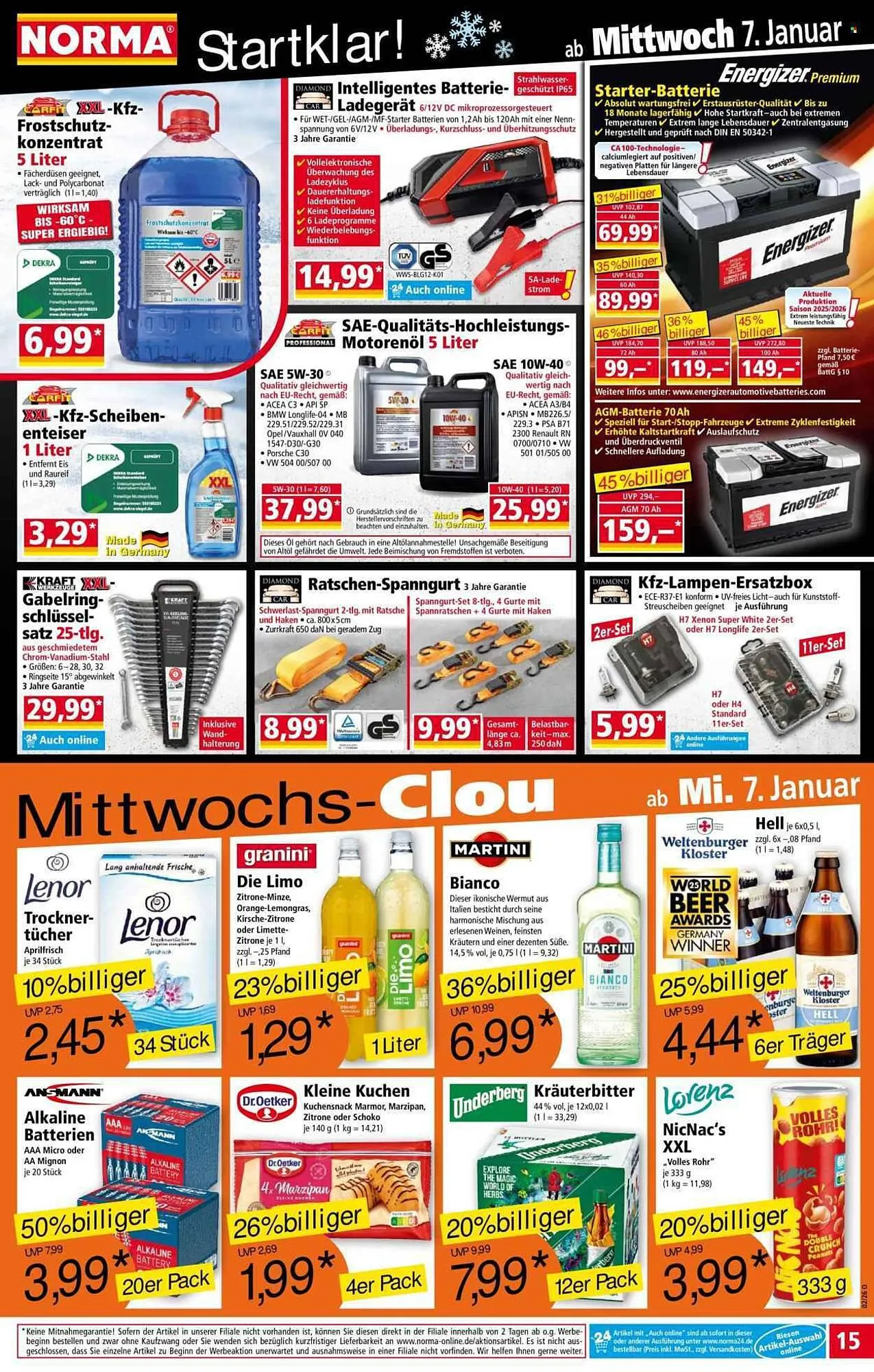 Norma Prospekt von 5. Januar bis 11. Januar 2026 - Prospekt seite 15
