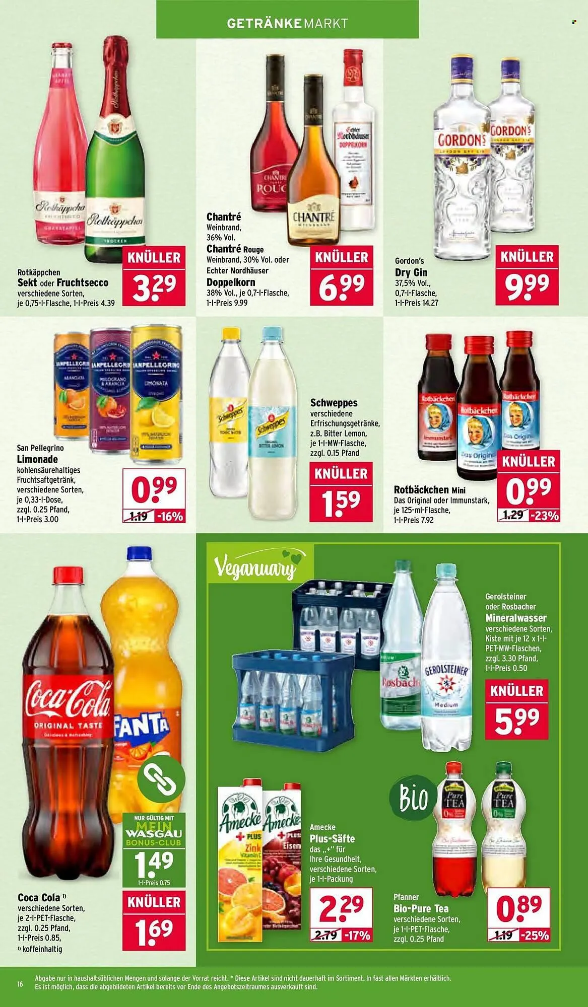 Wasgau Prospekt von 5. Januar bis 10. Januar 2026 - Prospekt seite 16