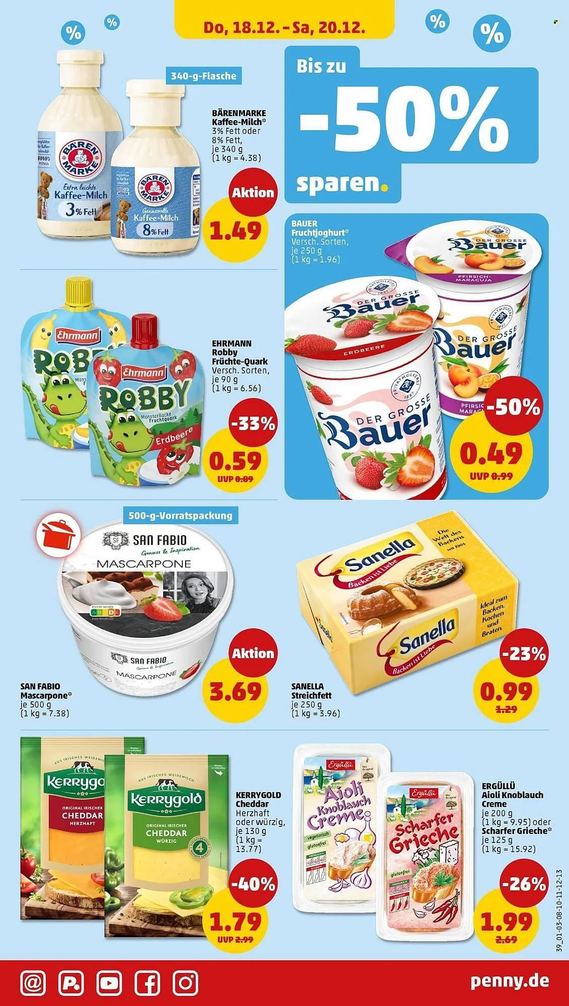 PENNY Prospekt von 15. Dezember bis 20. Dezember 2025 - Prospekt seite 43