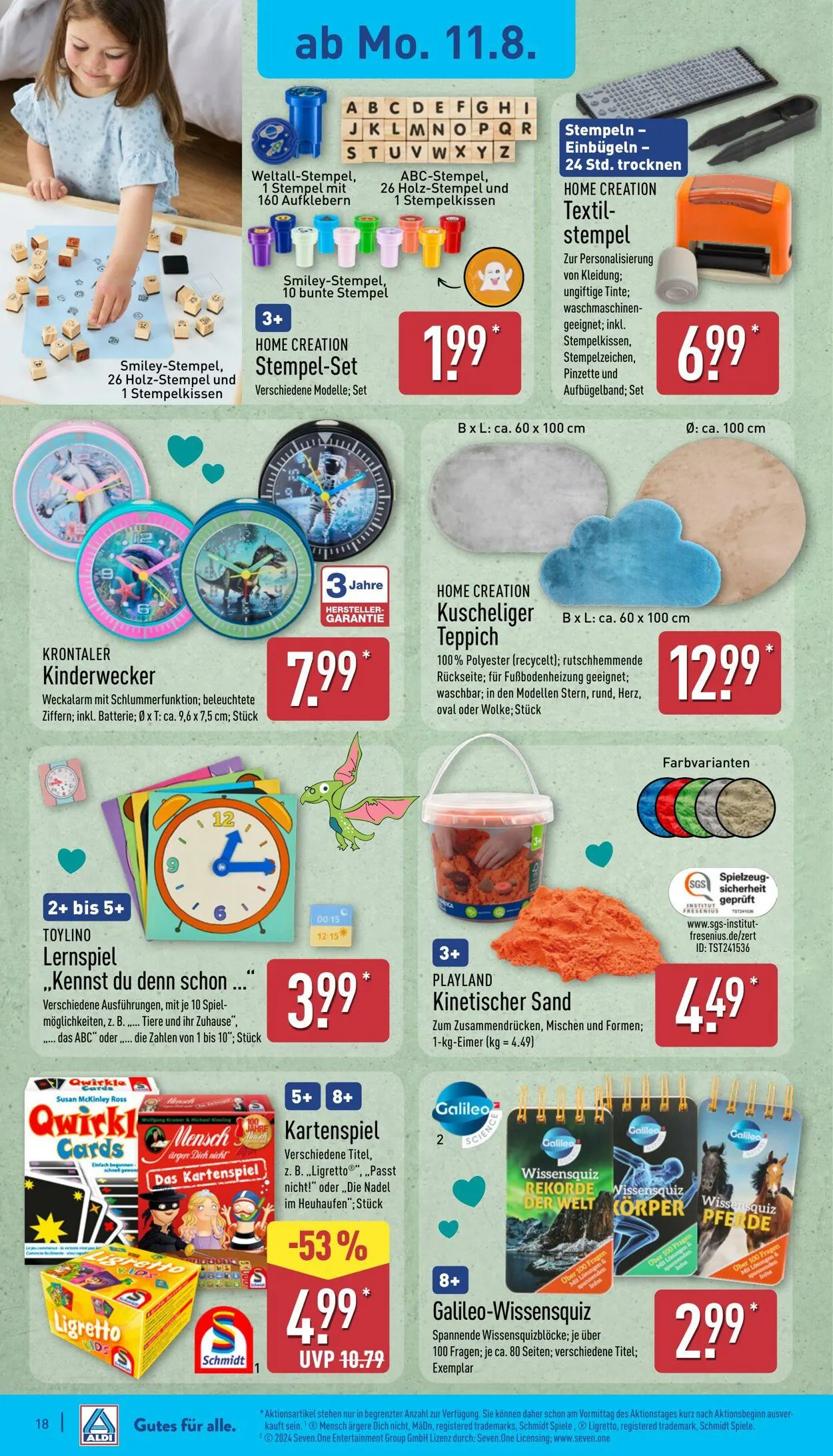 Aldi-Nord von 11. August bis 16. August 2025 - Prospekt seite 18