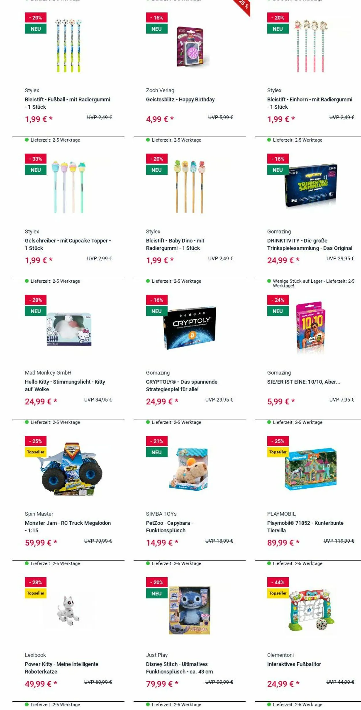 ROFU Kinderland Aktueller Prospekt von 15. Dezember bis 24. Dezember 2025 - Prospekt seite 10