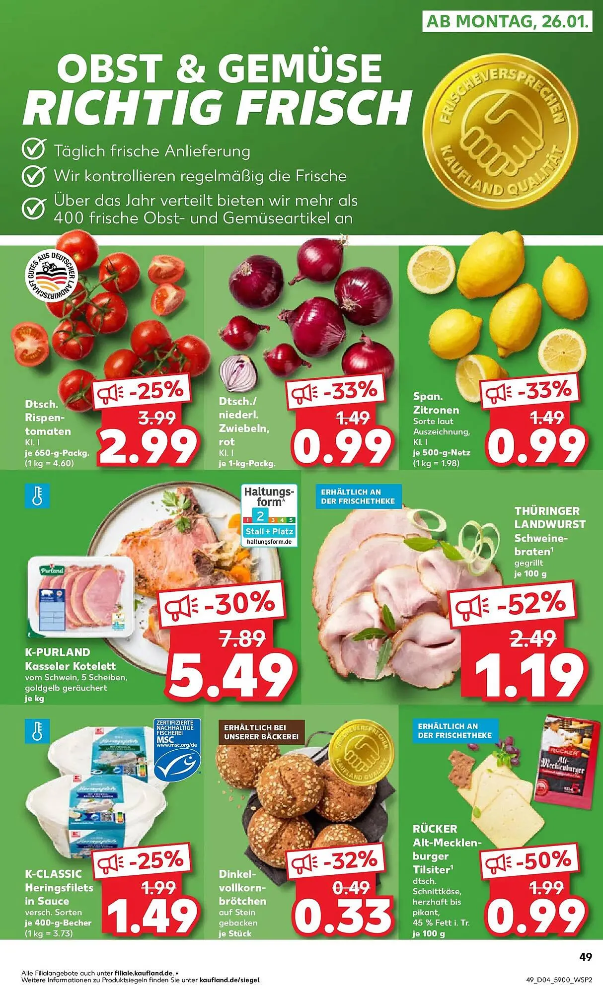 Kaufland Prospekt von 21. Januar bis 28. Januar 2026 - Prospekt seite 49