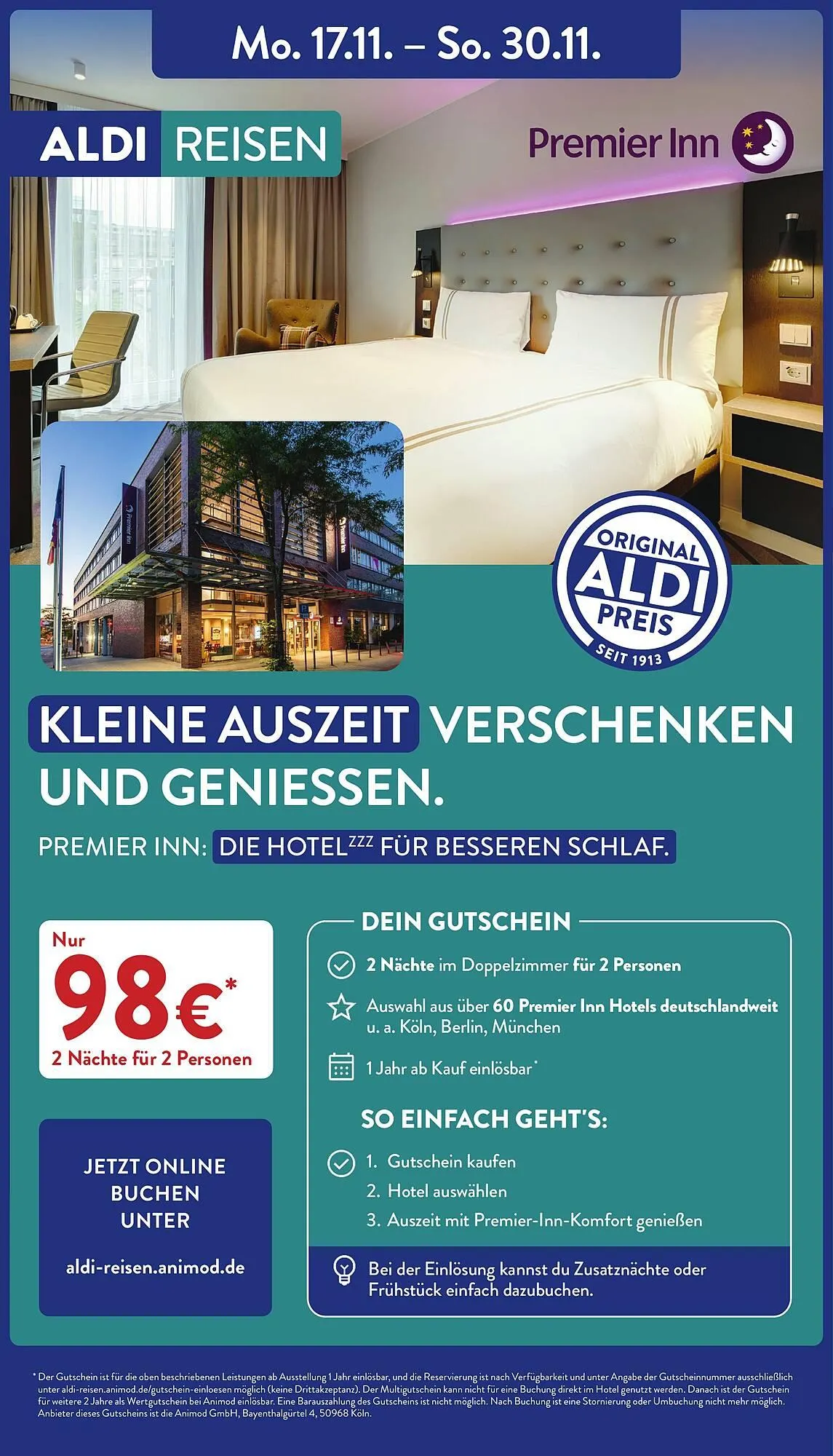 Aldi Nord Prospekt von 17. November bis 22. November 2025 - Prospekt seite 48
