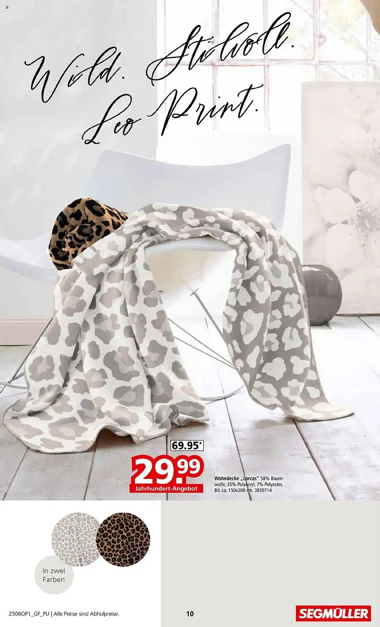 Segmüller Prospekt von 31. Mai bis 30. August 2025 - Prospekt seite 10
