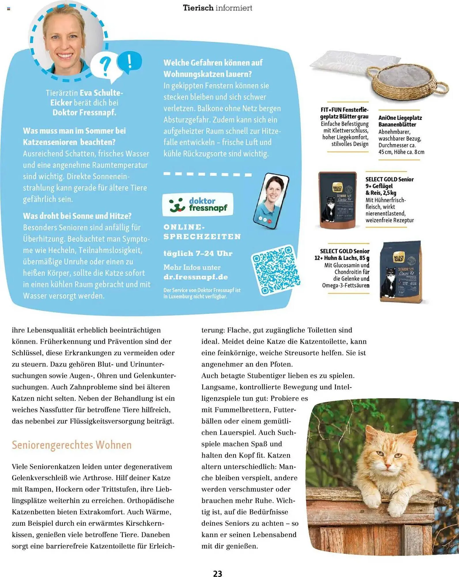 Fressnapf Prospekt von 1. Juli bis 31. August 2025 - Prospekt seite 23