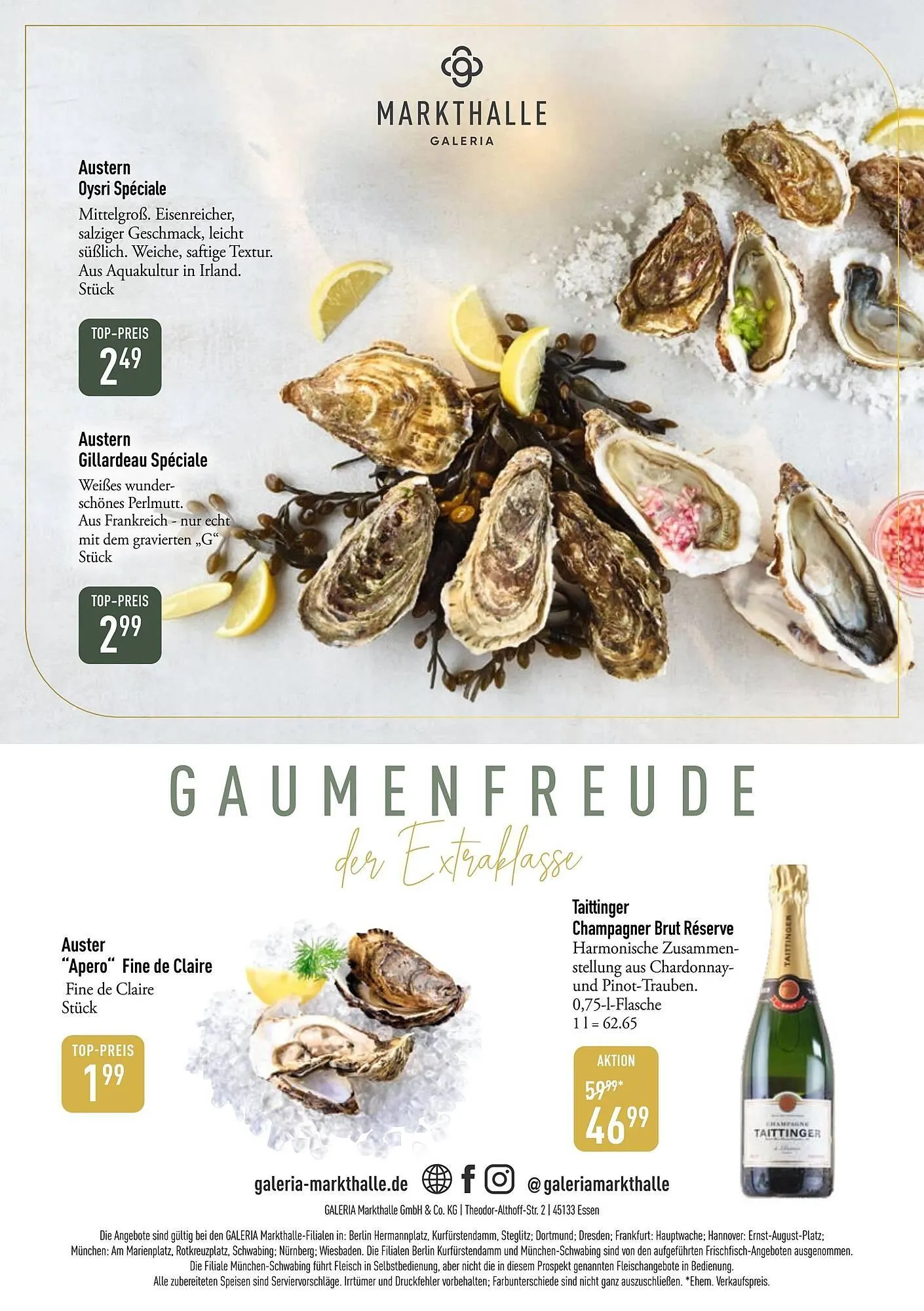 Galeria Markthalle Prospekt von 15. Dezember bis 28. Dezember 2025 - Prospekt seite 20