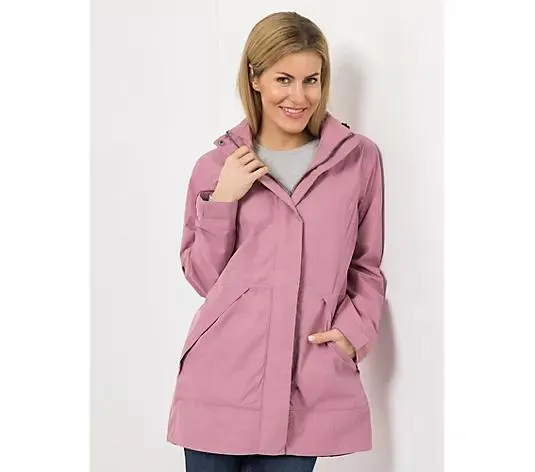 CENTIGRADE ACTIVE Funktionsparka abnehmbare Kapuze wasserdicht 2-Wege-Reißverschluss