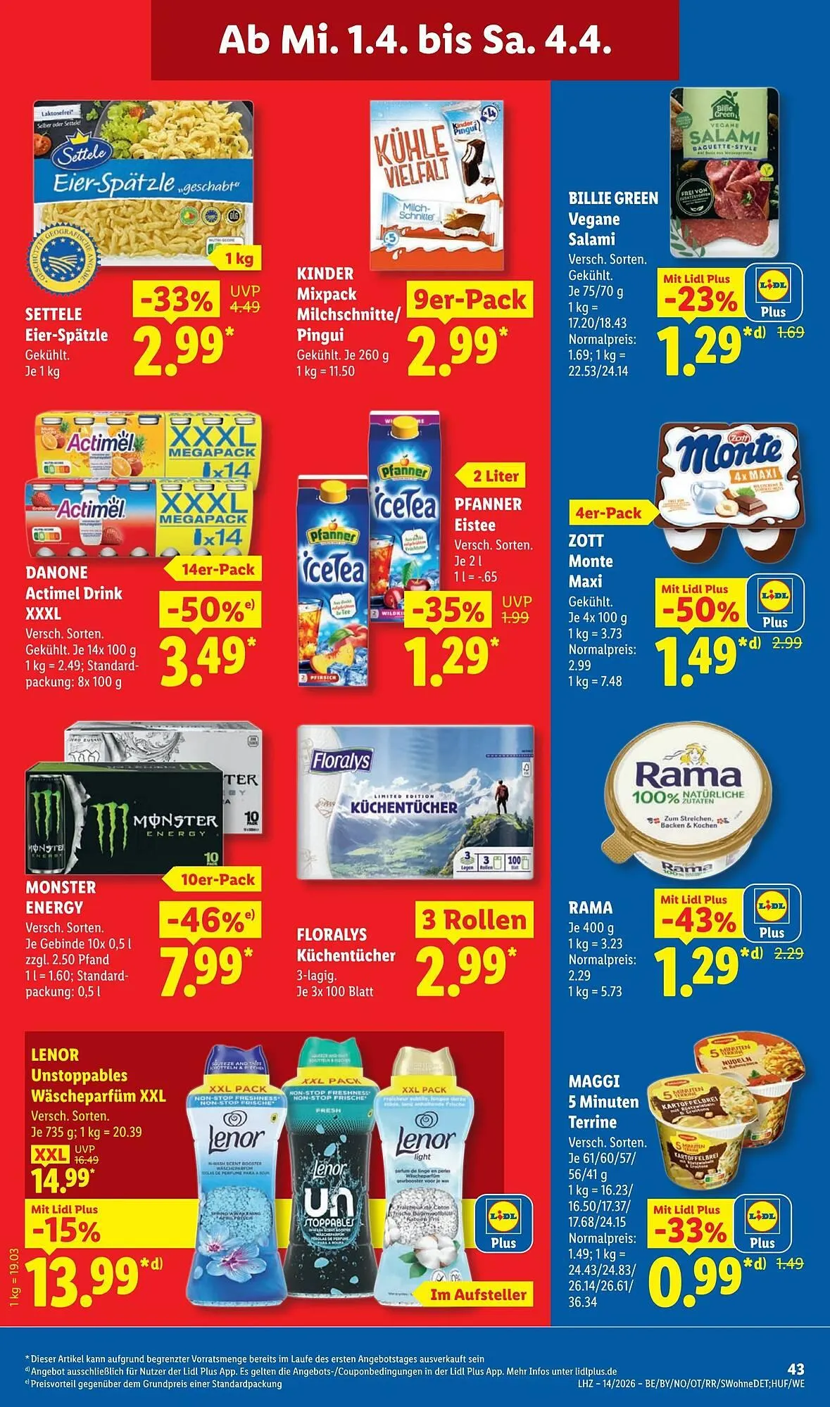 Lidl Prospekt von 30. März bis 5. April 2026 - Prospekt seite 67