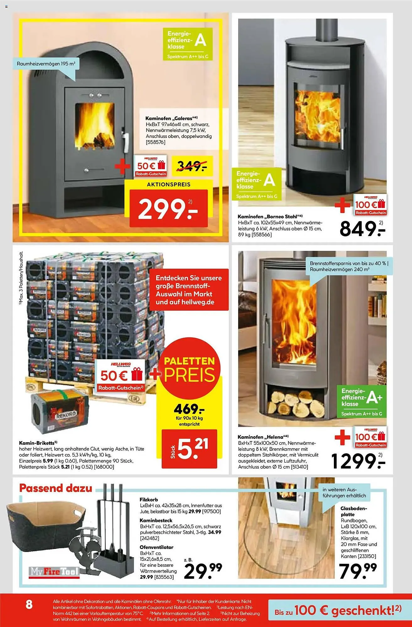 Hellweg Prospekt von 27. Oktober bis 1. November 2025 - Prospekt seite 8