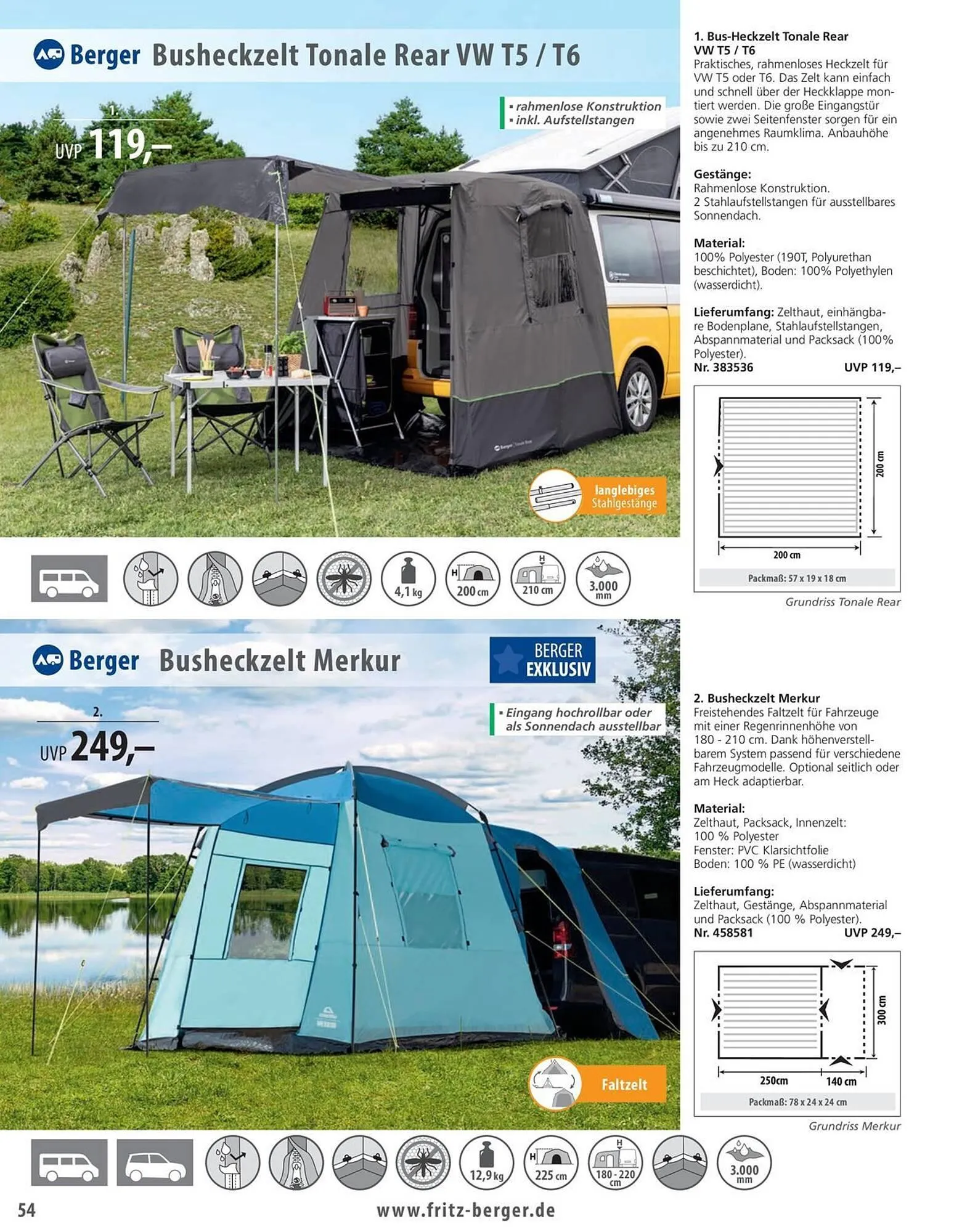 Fritz Berger Prospekt von 27. Mai bis 31. Dezember 2025 - Prospekt seite 54