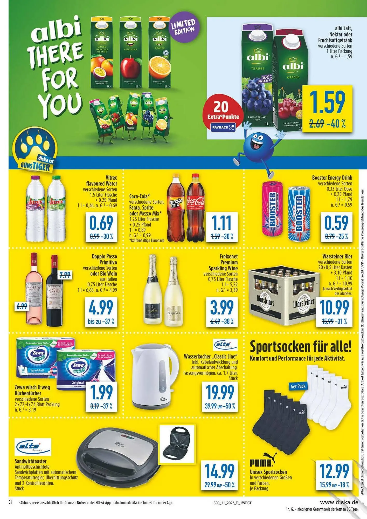 diska Prospekt von 10. März bis 15. März 2025 - Prospekt seite 3