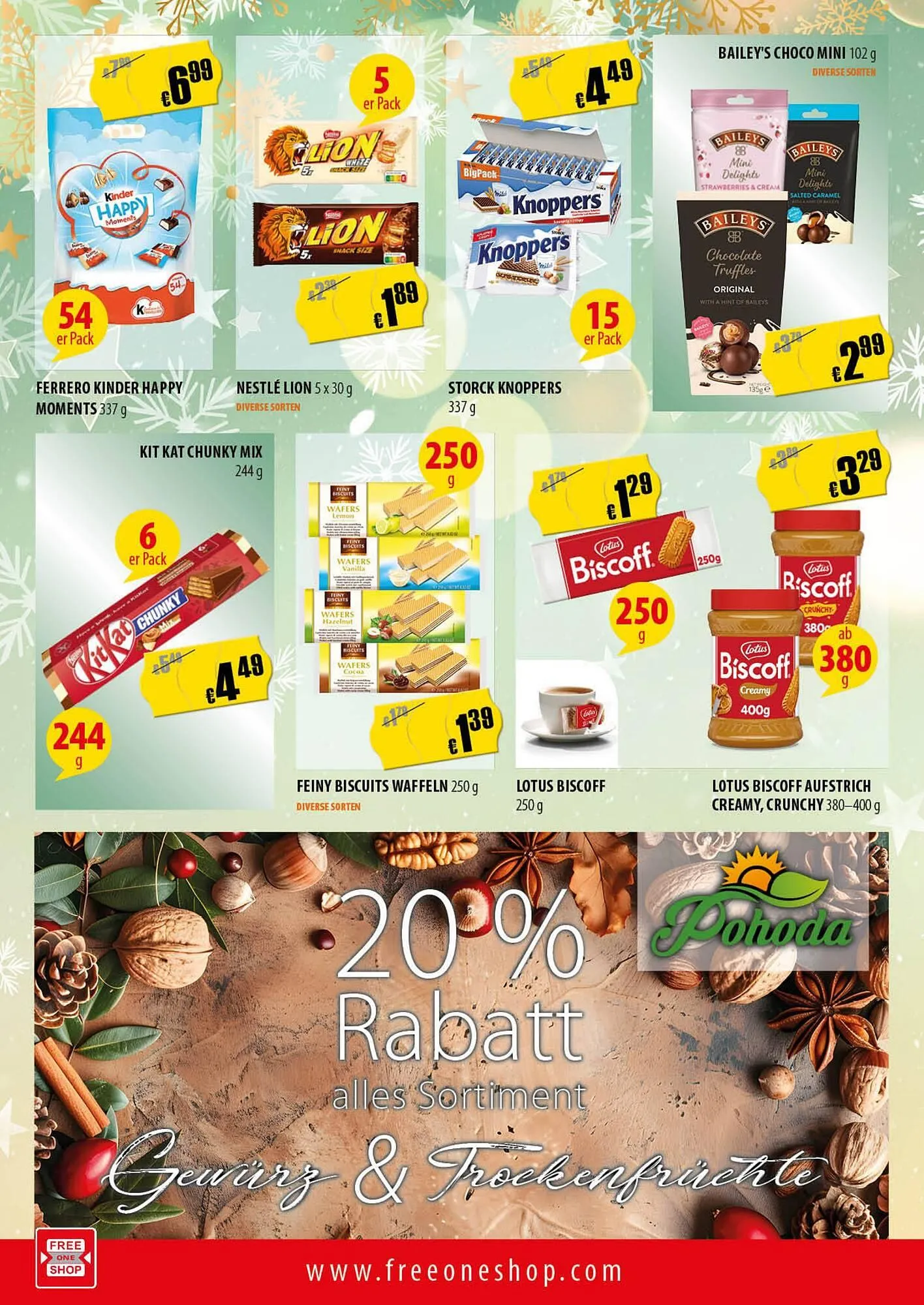FreeOneShop Prospekt von 19. Dezember bis 8. Januar 2026 - Prospekt seite 8