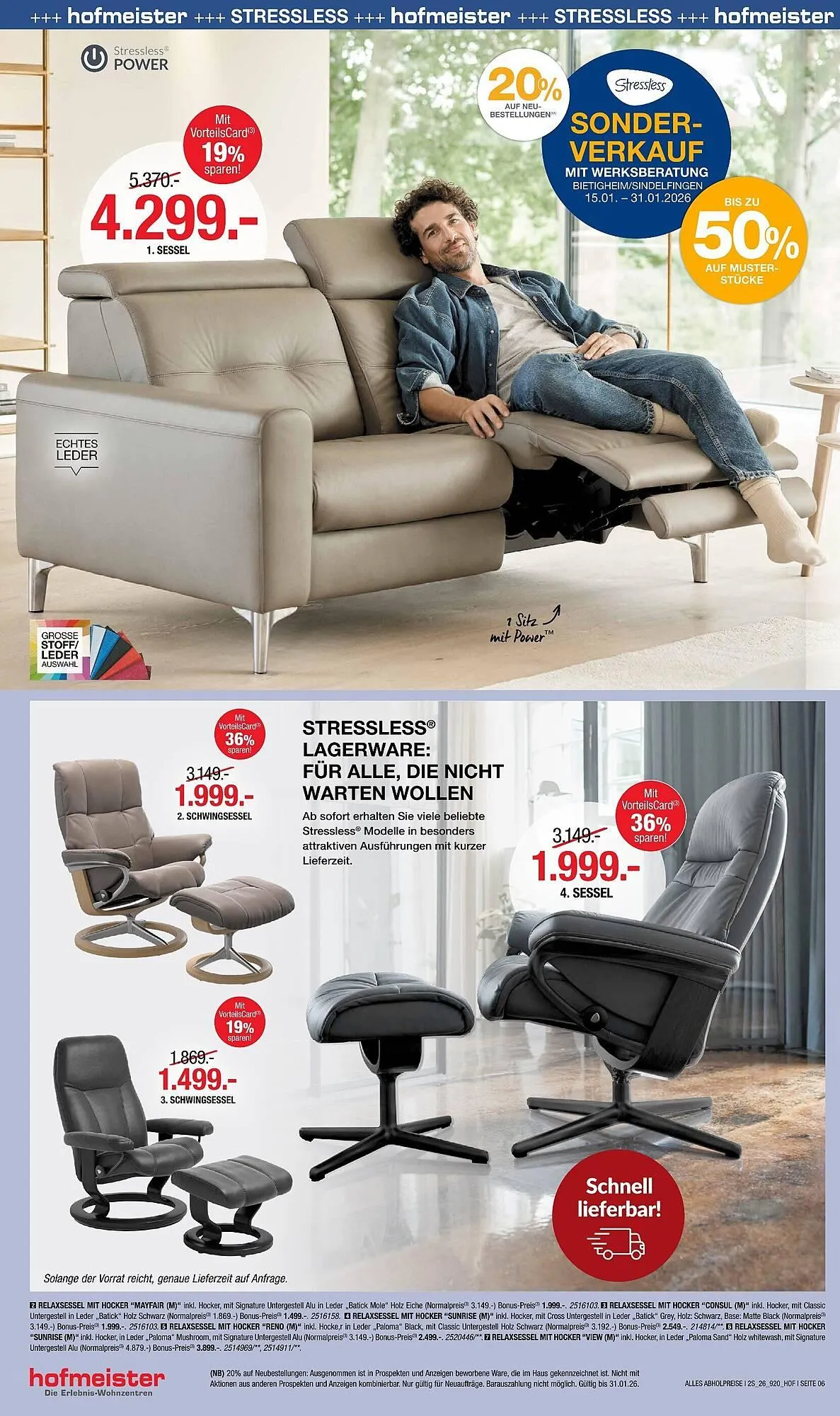 Hofmeister Prospekt von 14. Januar bis 10. Februar 2026 - Prospekt seite 6