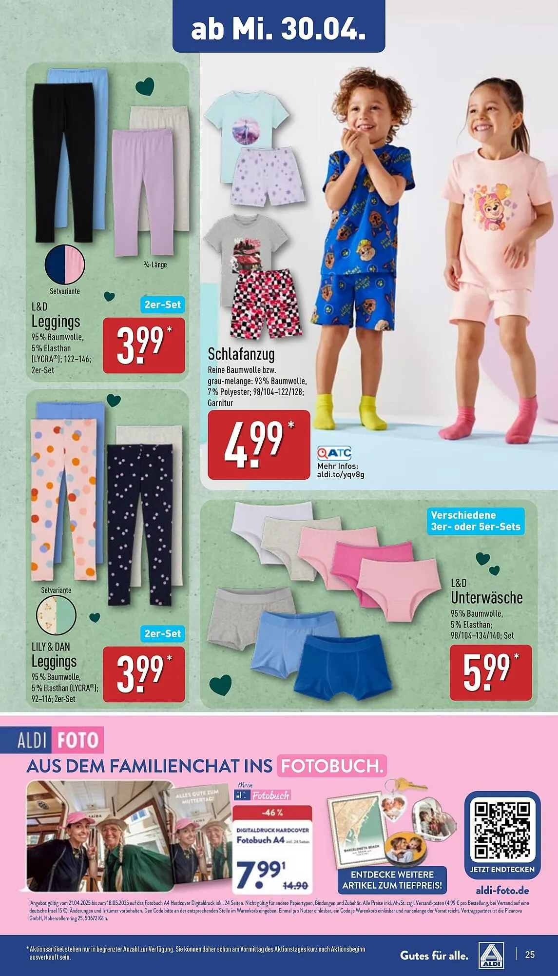 Aldi Nord Prospekt von 28. April bis 3. Mai 2025 - Prospekt seite 25