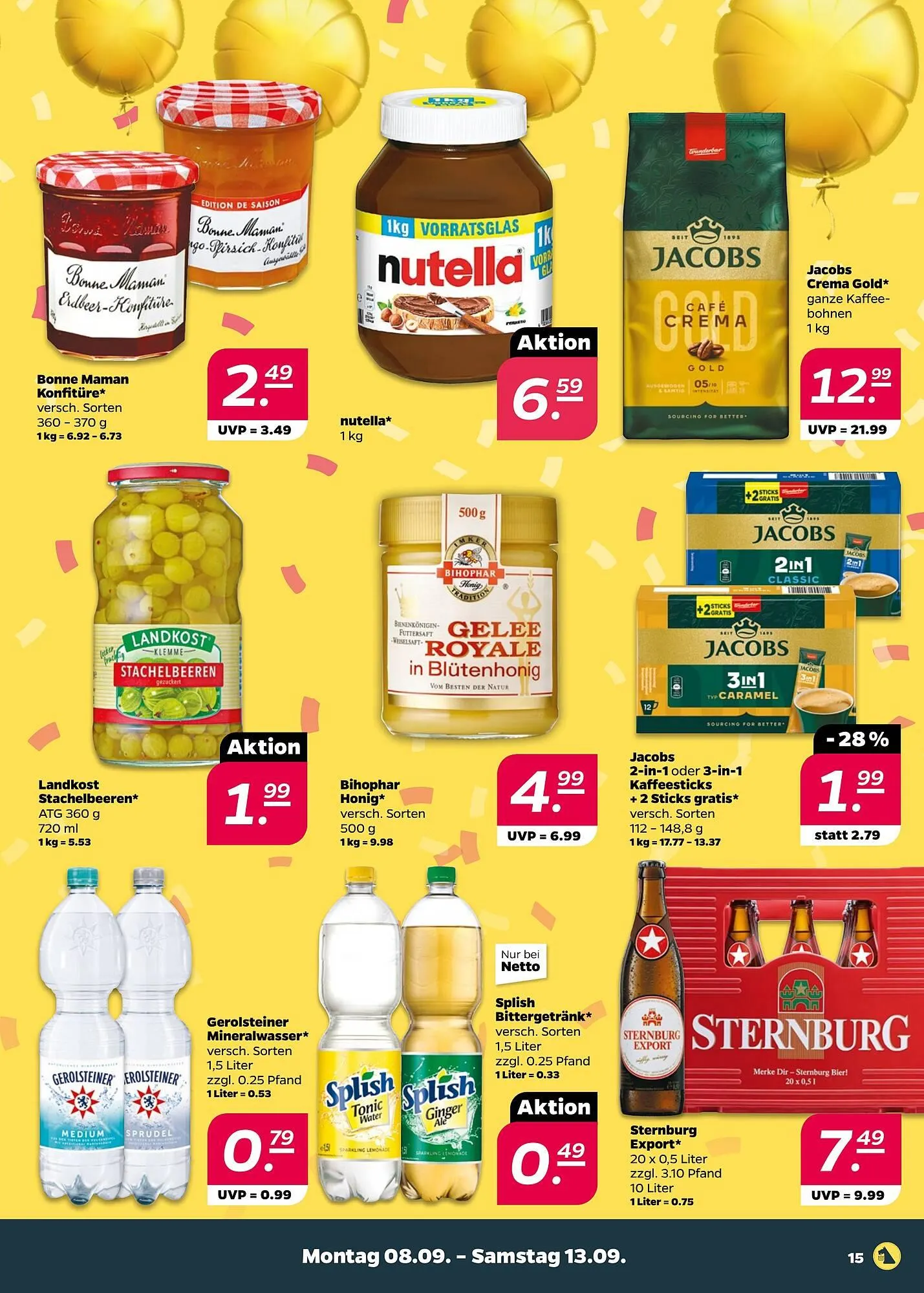 NETTO Prospekt von 8. September bis 13. September 2025 - Prospekt seite 15