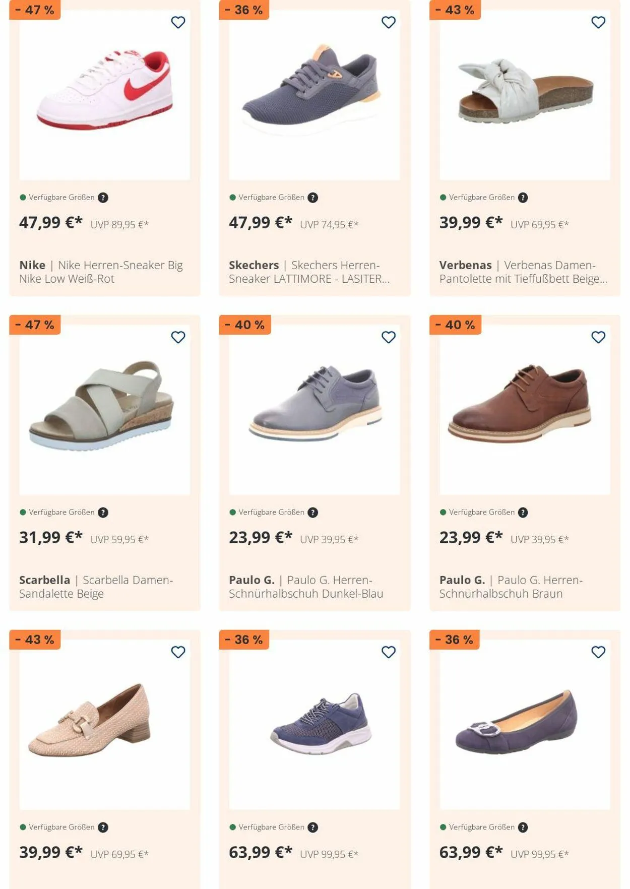 SCHUH OKAY Aktueller Prospekt von 4. August bis 13. August 2025 - Prospekt seite 32