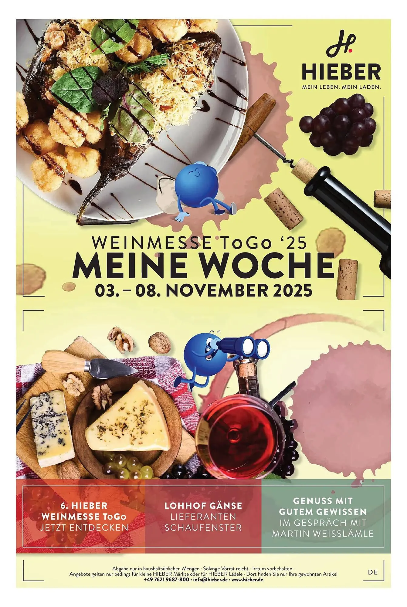 Hieber's Frische Center Prospekt von 2. November bis 8. November 2025 - Prospekt seite 1