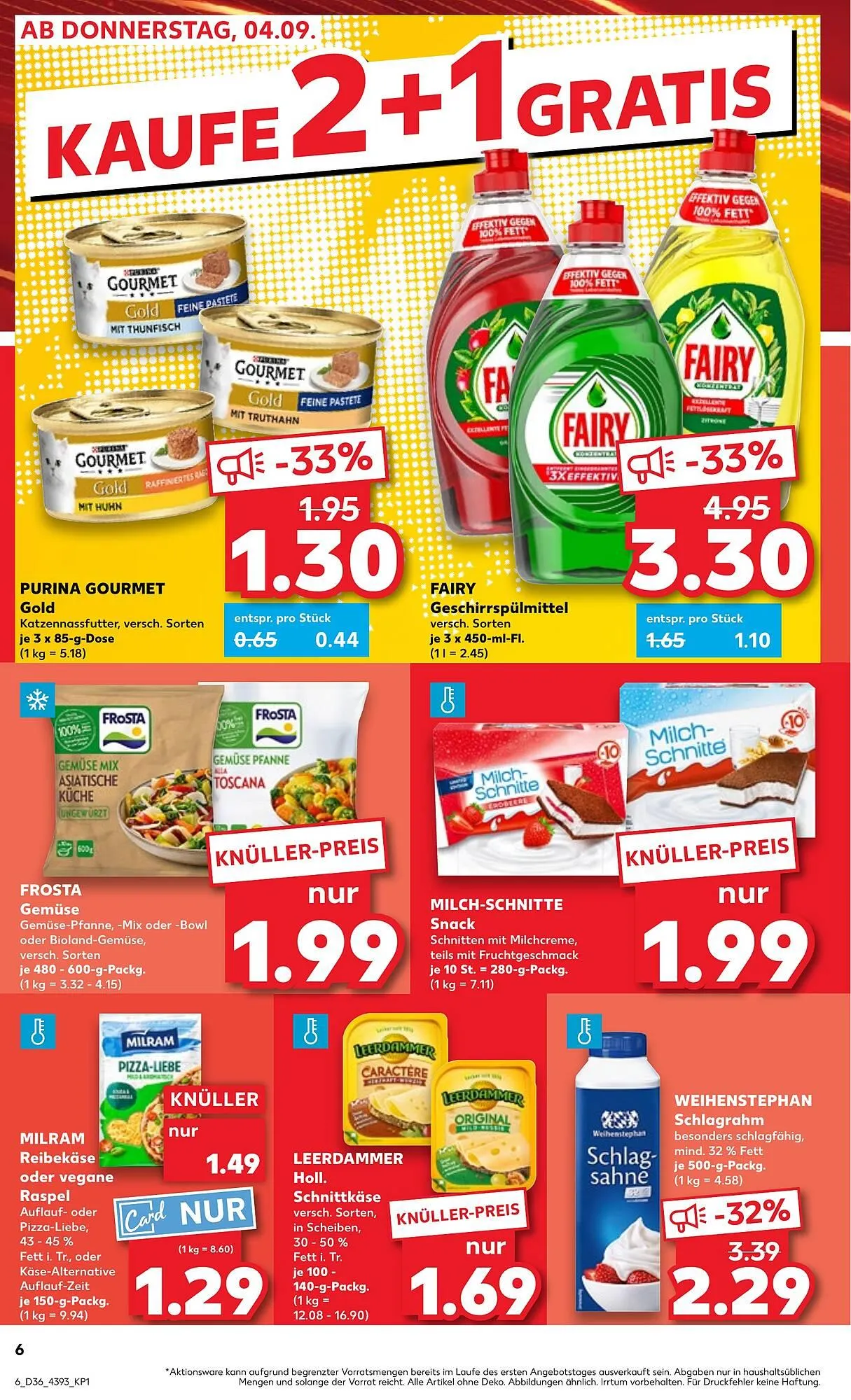 Kaufland Prospekt von 4. September bis 10. September 2025 - Prospekt seite 6