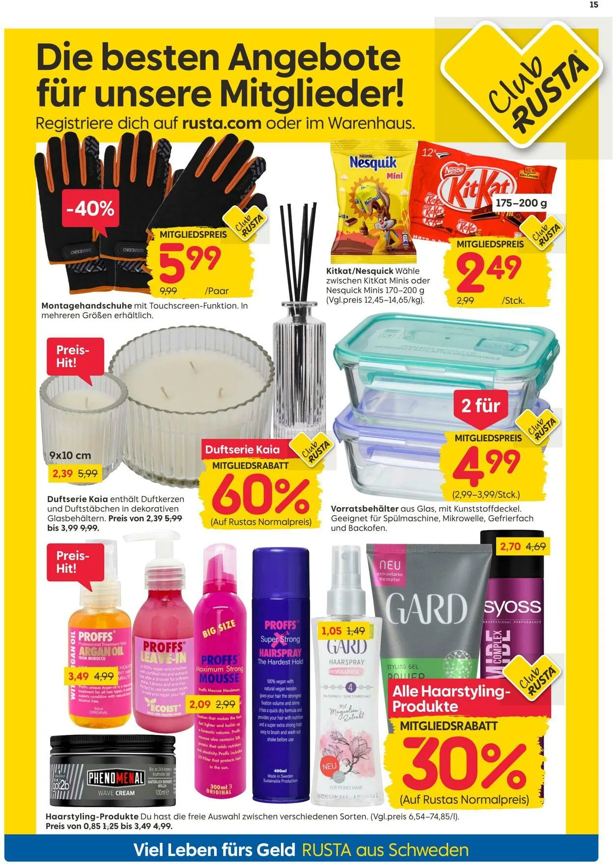 Rusta von 5. August bis 19. August 2025 - Prospekt seite 15