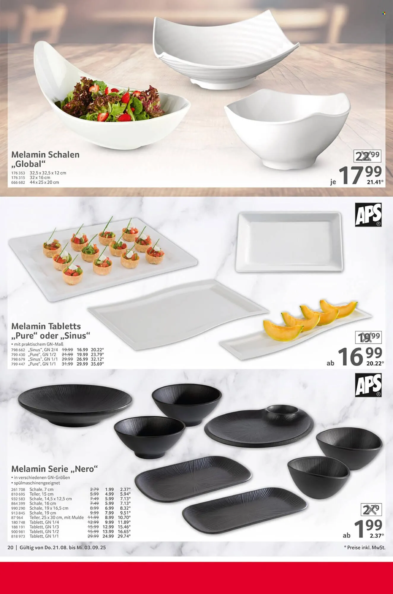 Selgros Prospekt von 21. August bis 3. September 2025 - Prospekt seite 20