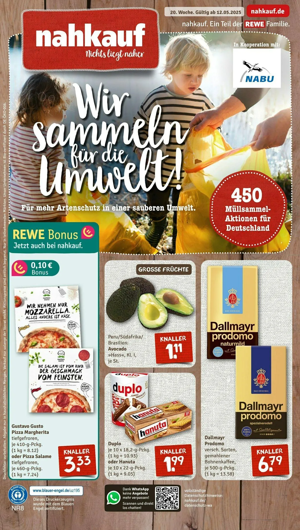 nahkauf Aktueller Prospekt von 12. Mai bis 17. Mai 2025 - Prospekt seite 1