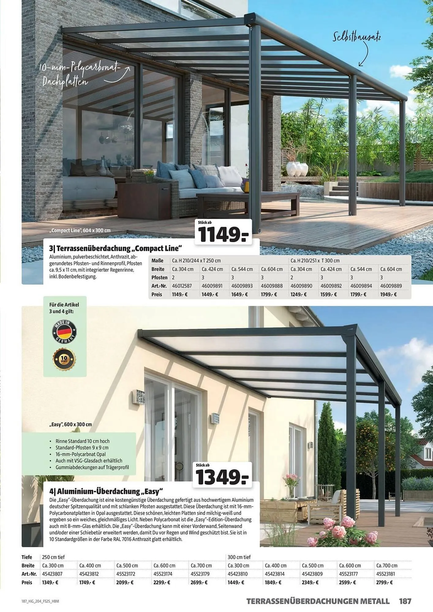 Hagebau Prospekt von 19. September bis 31. Dezember 2025 - Prospekt seite 187