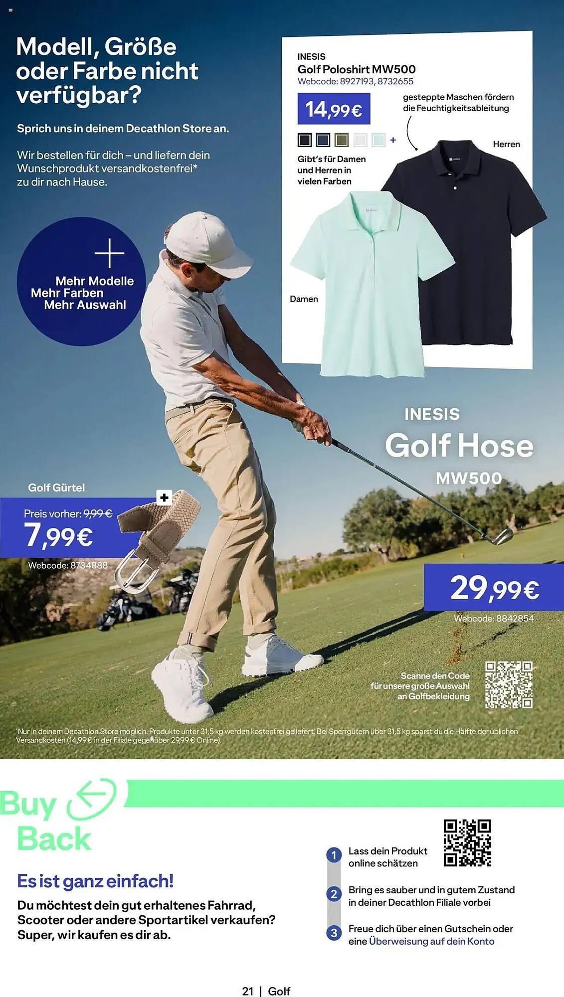 Decathlon Prospekt von 27. März bis 27. April 2025 - Prospekt seite 21