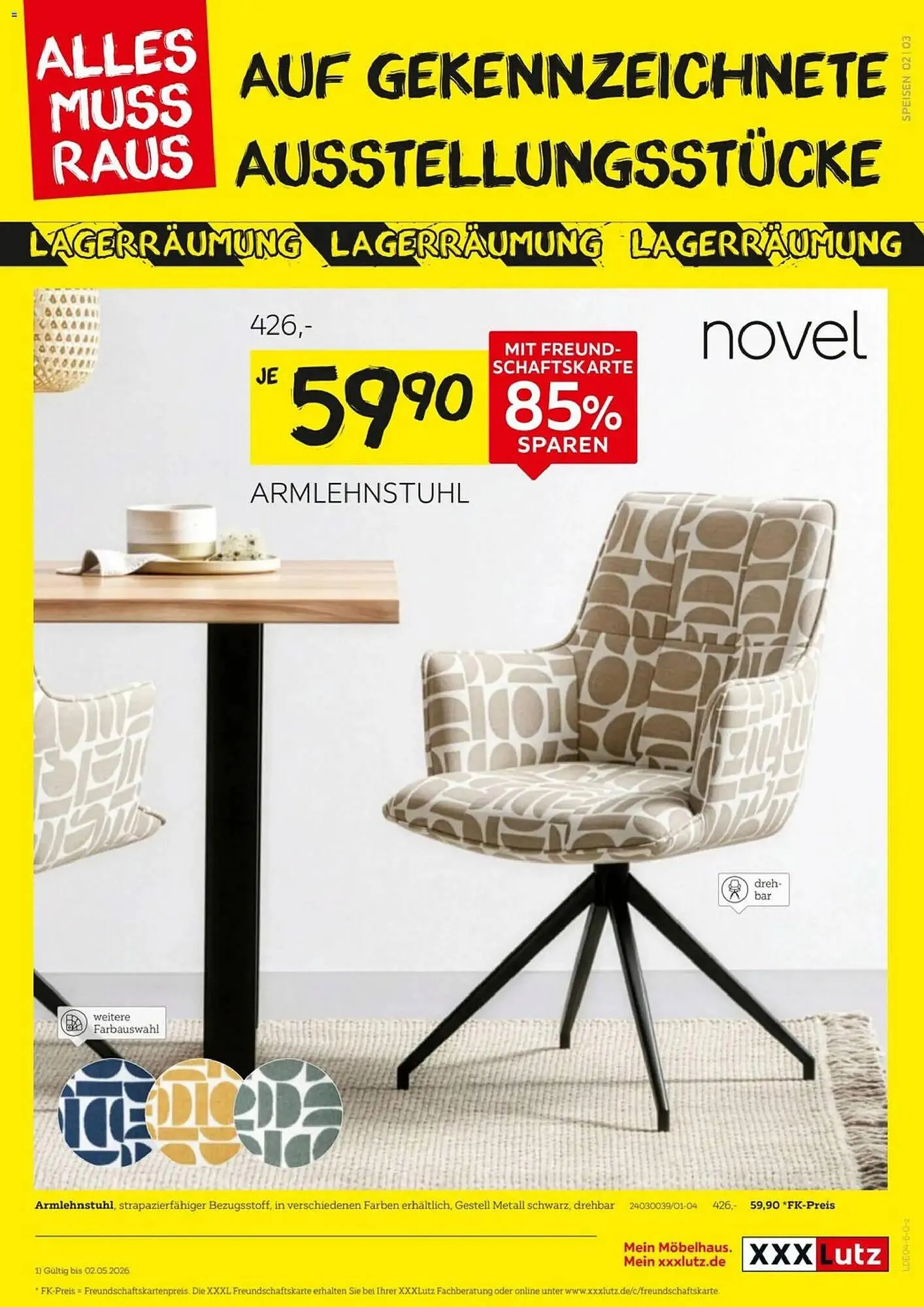 XXXLutz Prospekt von 18. April bis 2. Mai 2026 - Prospekt seite 4