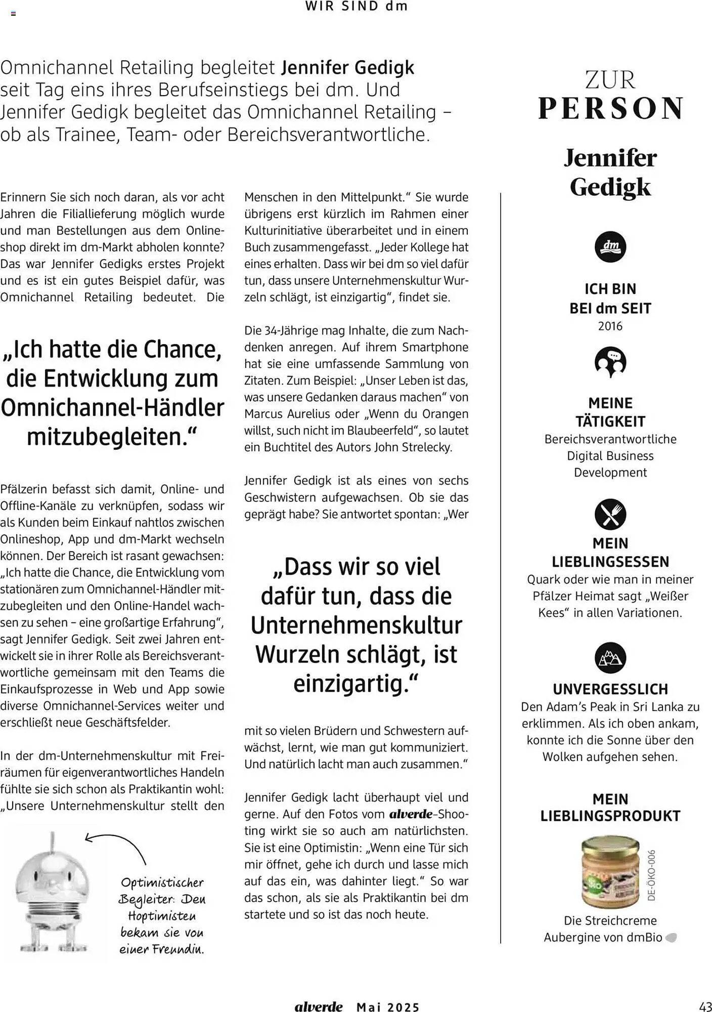 dm drogerie Prospekt von 1. Mai bis 31. Mai 2025 - Prospekt seite 43