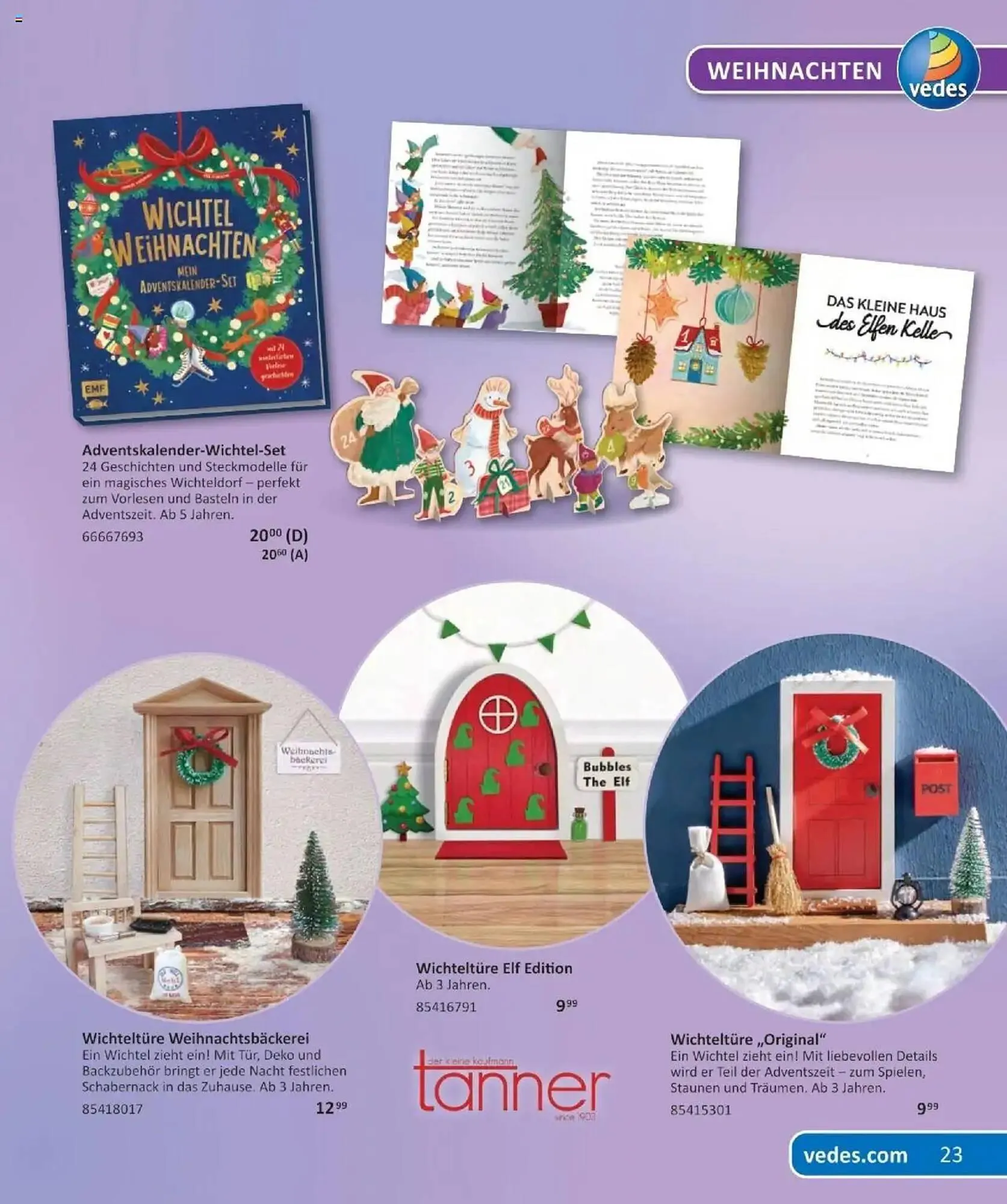 Vedes Prospekt von 29. September bis 6. Januar 2026 - Prospekt seite 23