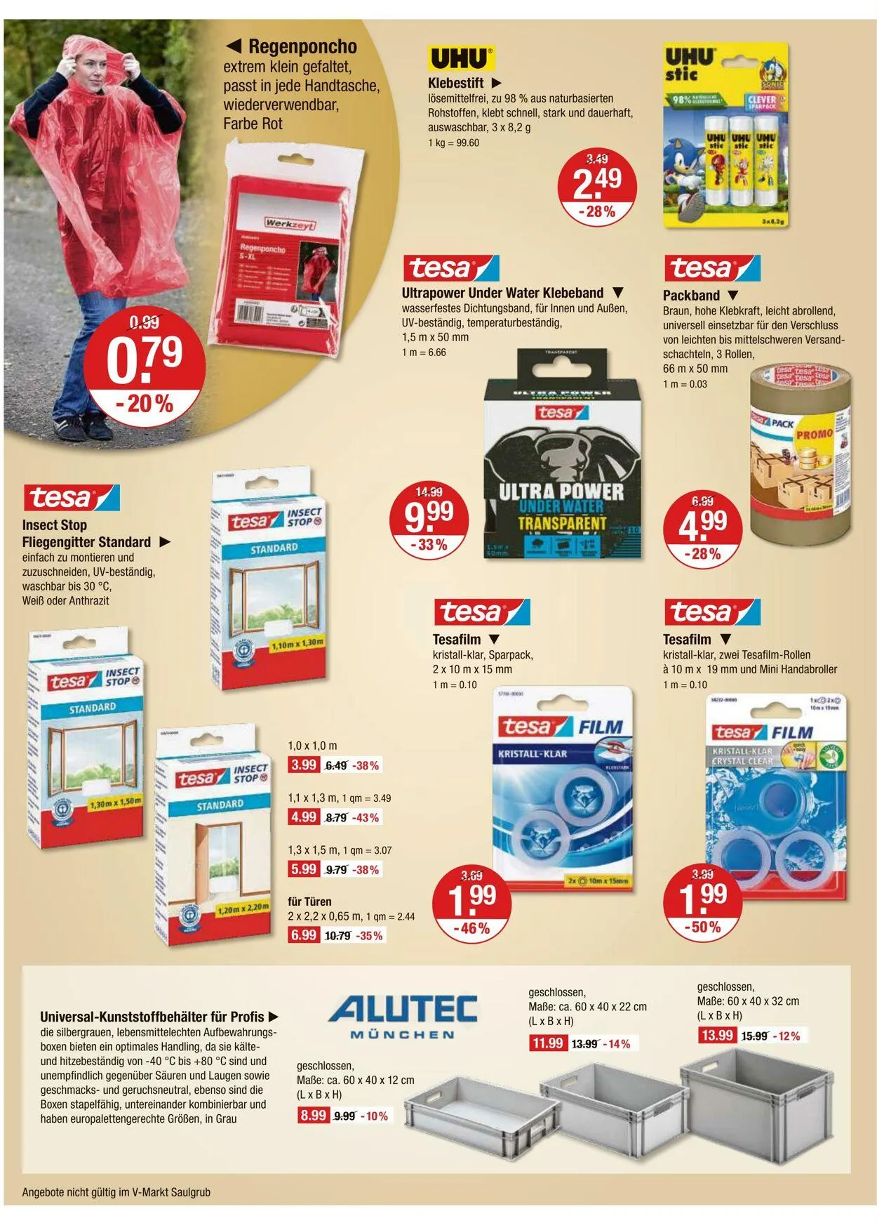 V-Markt Aktueller Prospekt von 21. August bis 27. August 2025 - Prospekt seite 12