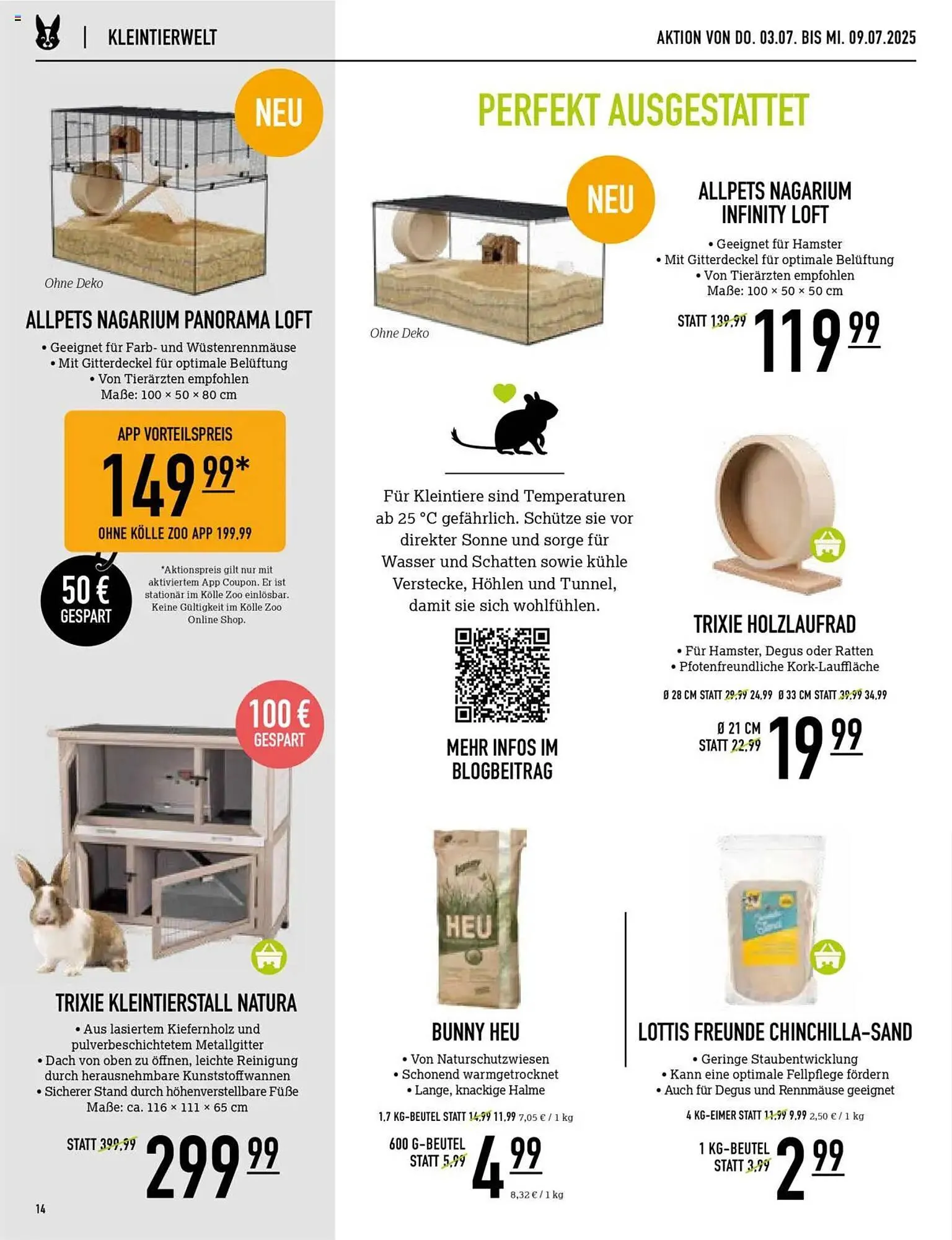 Kölle Zoo Prospekt von 3. Juli bis 9. Juli 2025 - Prospekt seite 14