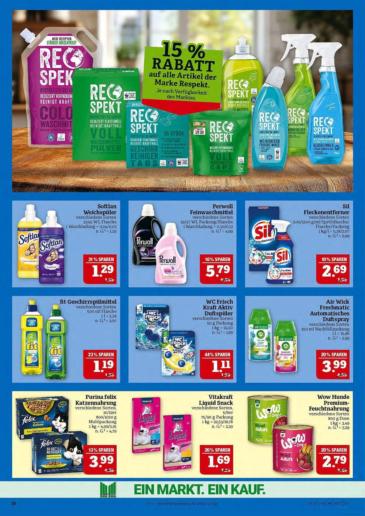 Marktkauf Prospekt von 28. April bis 3. Mai 2025 - Prospekt seite 32