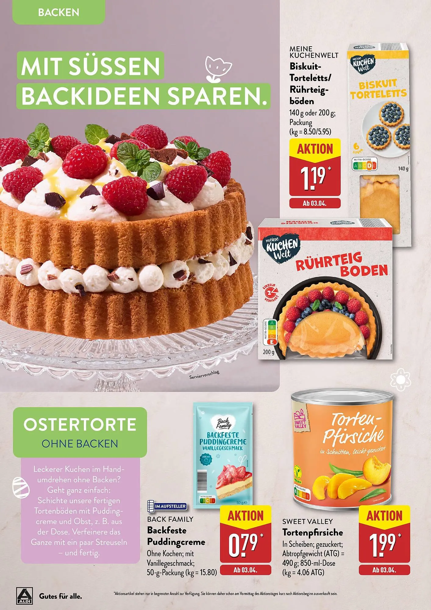 Aldi Nord Prospekt von 16. März bis 17. April 2025 - Prospekt seite 20