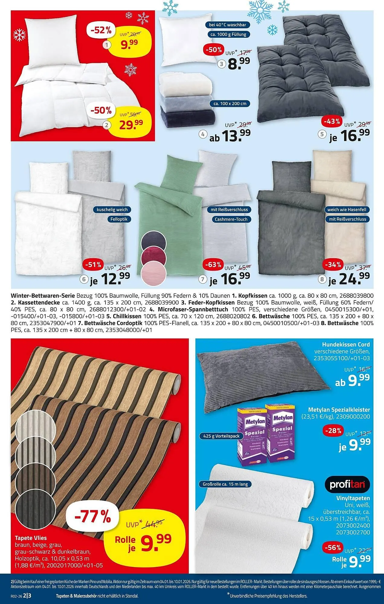 ROLLER Prospekt von 4. Januar bis 10. Januar 2026 - Prospekt seite 8