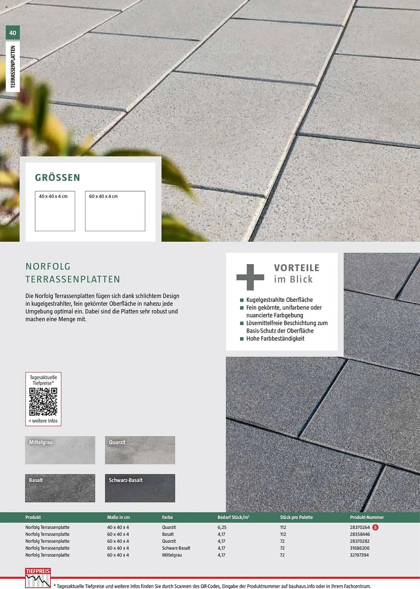 Bauhaus Prospekt von 2. März bis 30. Juni 2026 - Prospekt seite 40