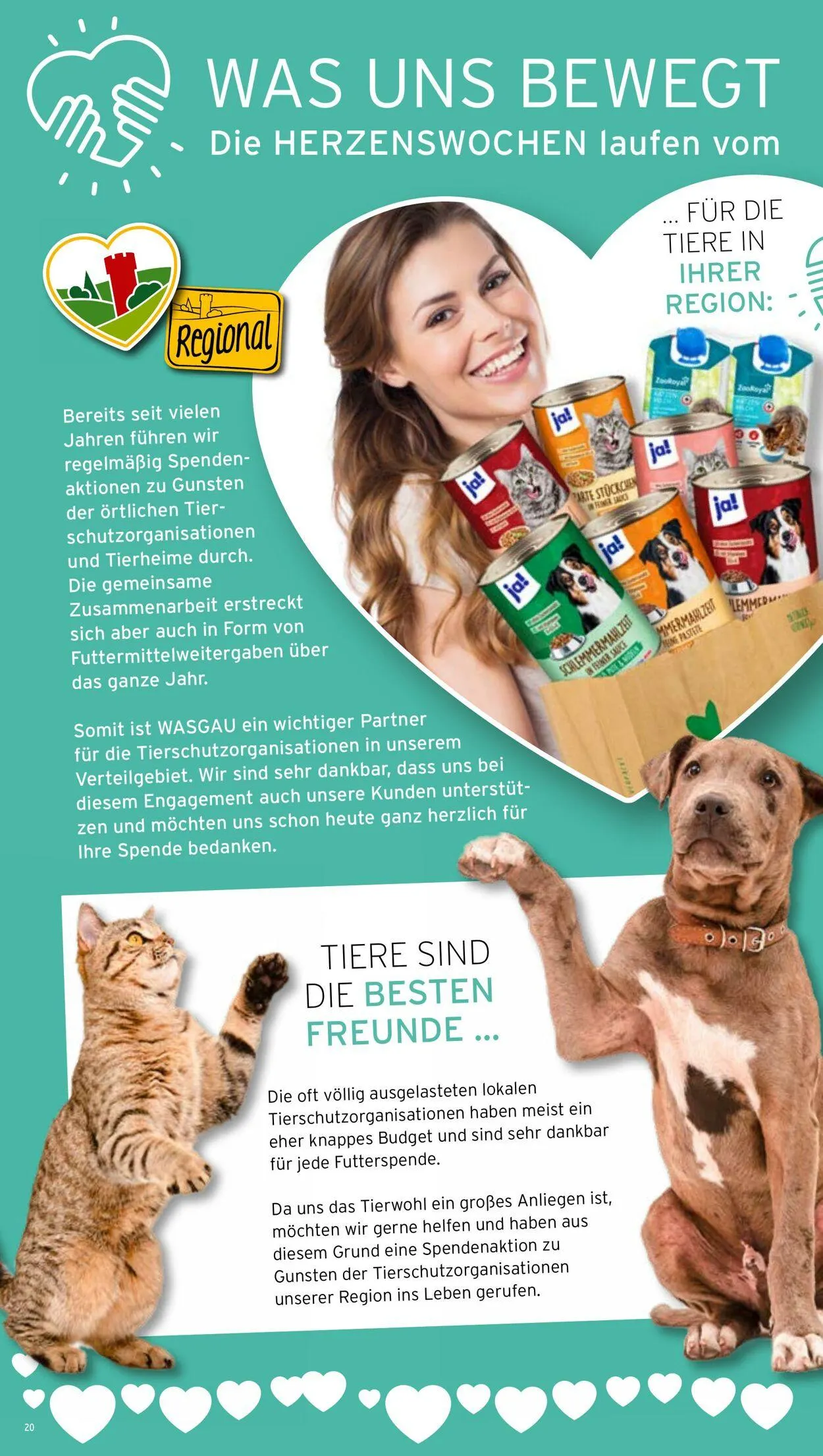 Wasgau von 21. Juli bis 26. Juli 2025 - Prospekt seite 20