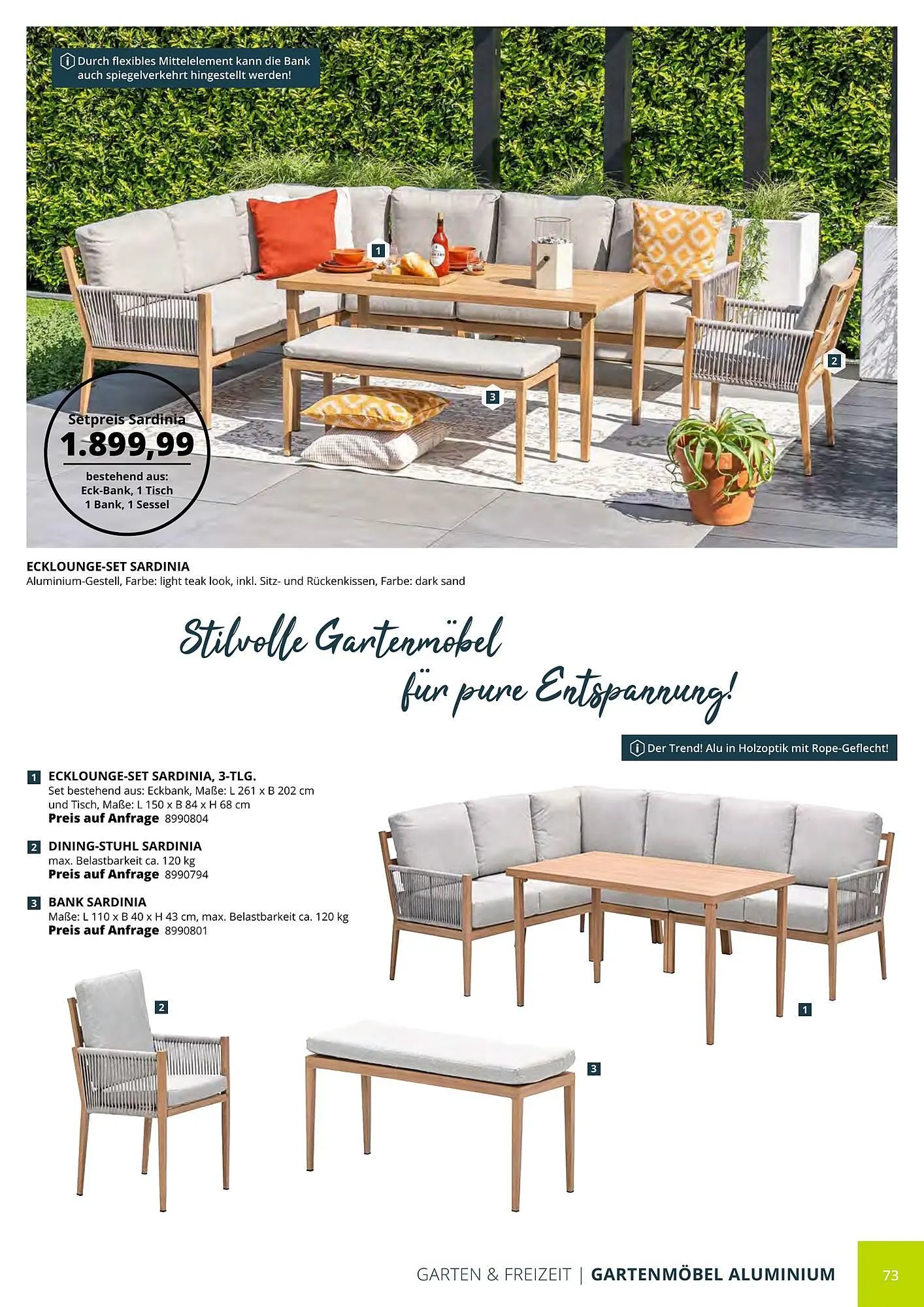 BBM Baumarkt Prospekt von 20. April bis 31. Dezember 2025 - Prospekt seite 73