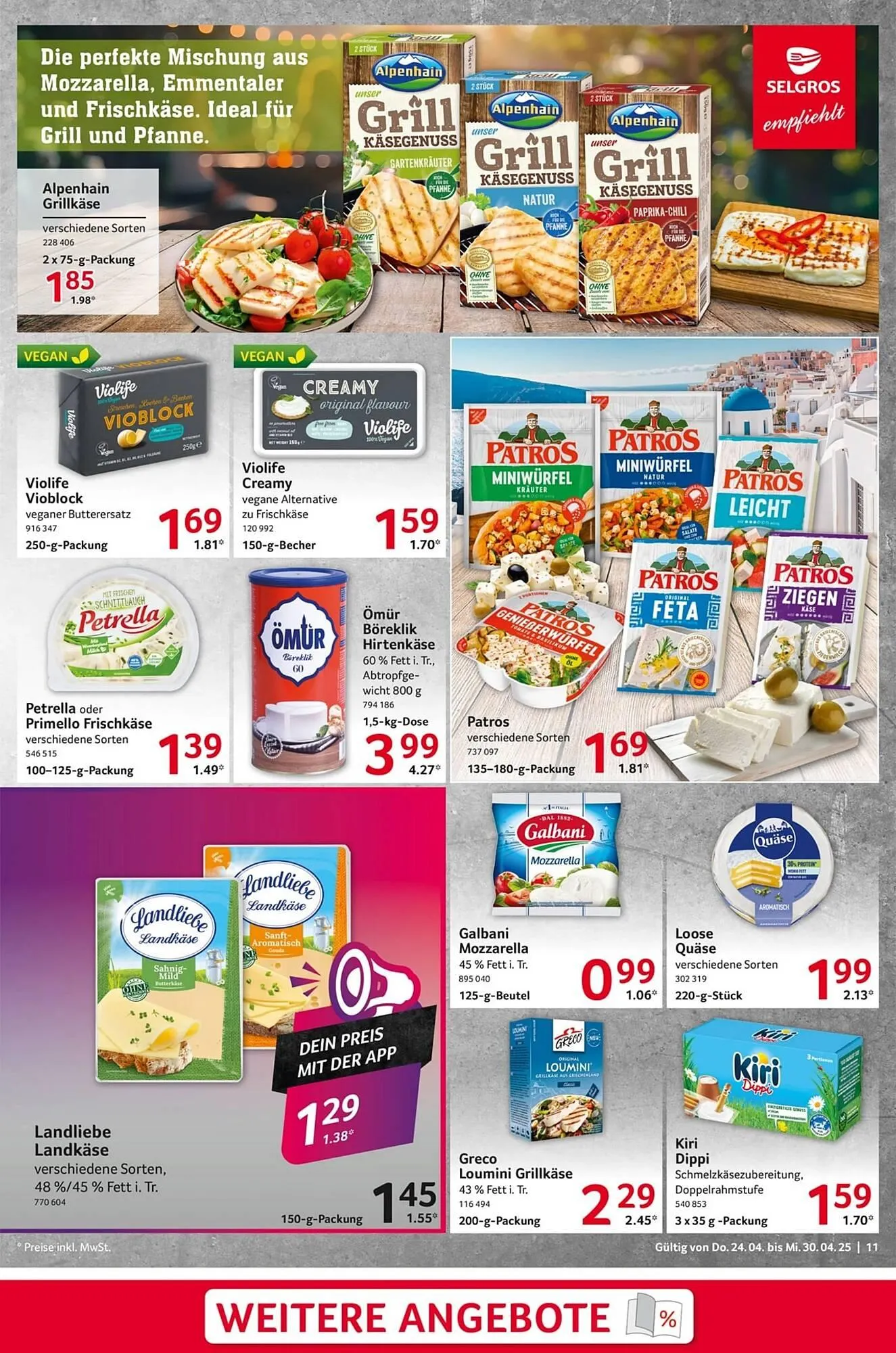 Selgros Prospekt von 24. April bis 30. April 2025 - Prospekt seite 11