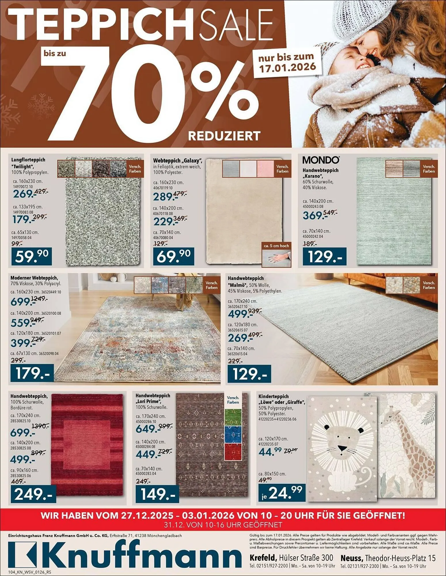 Franz Knuffmann Prospekt von 23. Dezember bis 17. Januar 2026 - Prospekt seite 8