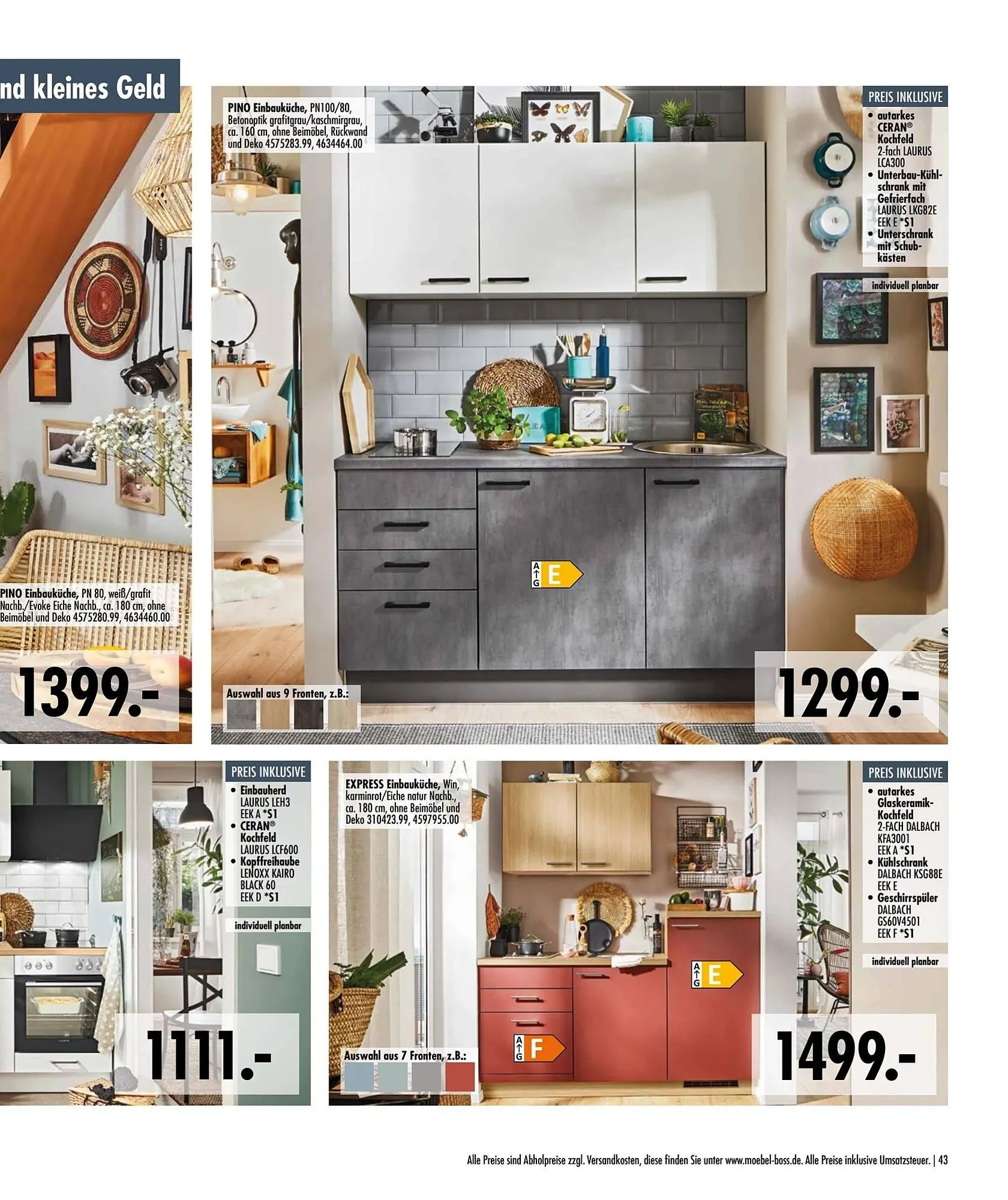 Möbel Boss Prospekt von 21. April bis 30. November 2026 - Prospekt seite 43