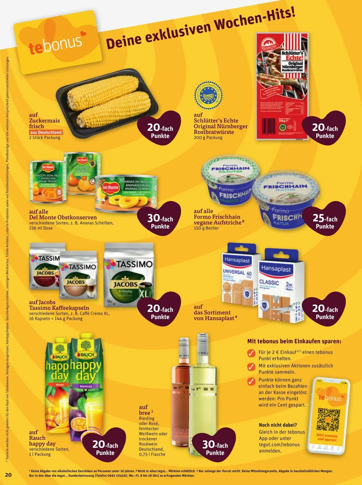 Tegut Aktueller Prospekt von 14. Juli bis 20. Juli 2025 - Prospekt seite 22