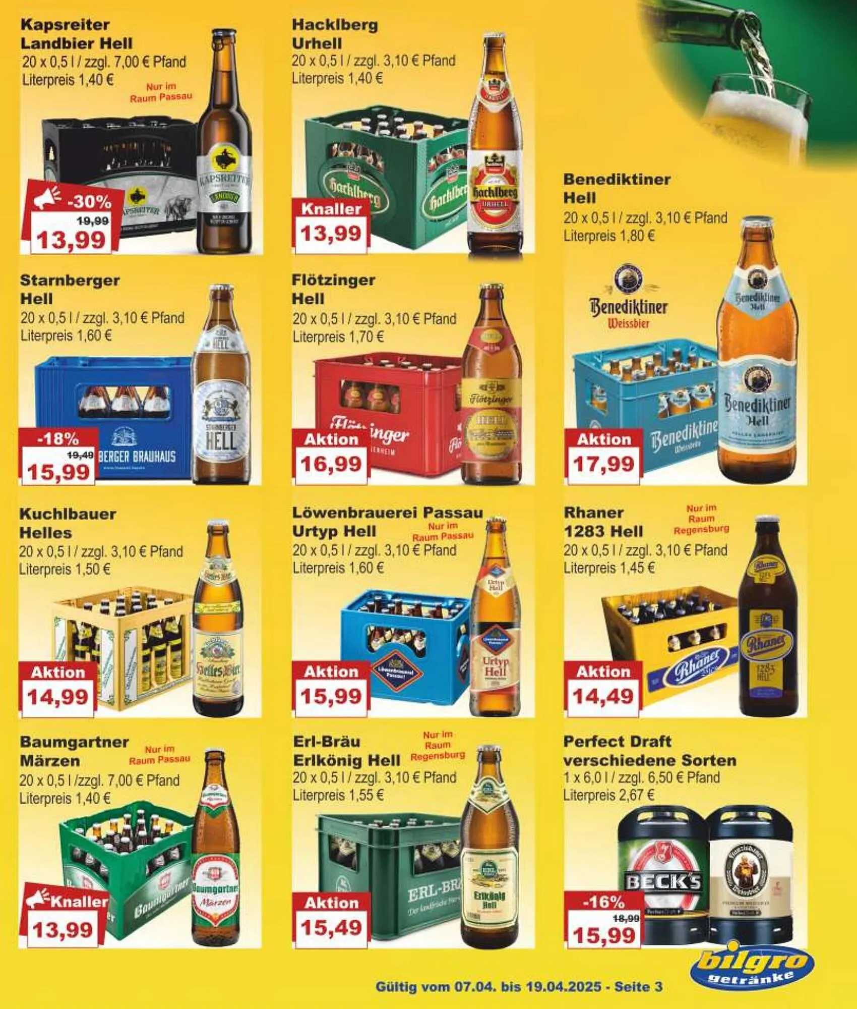 Bilgro Prospekt von 7. April bis 19. April 2025 - Prospekt seite 3