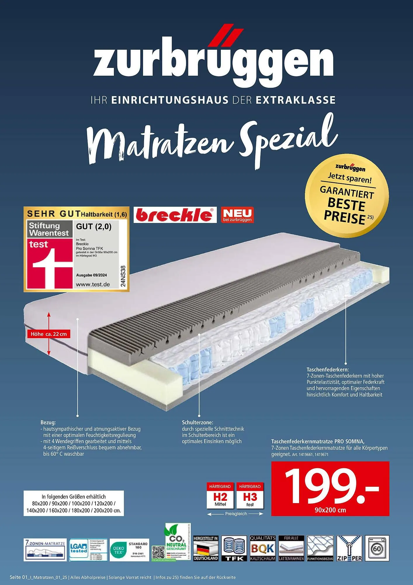 Zurbrüggen Prospekt von 2. Juni bis 30. Juni 2025 - Prospekt seite 1