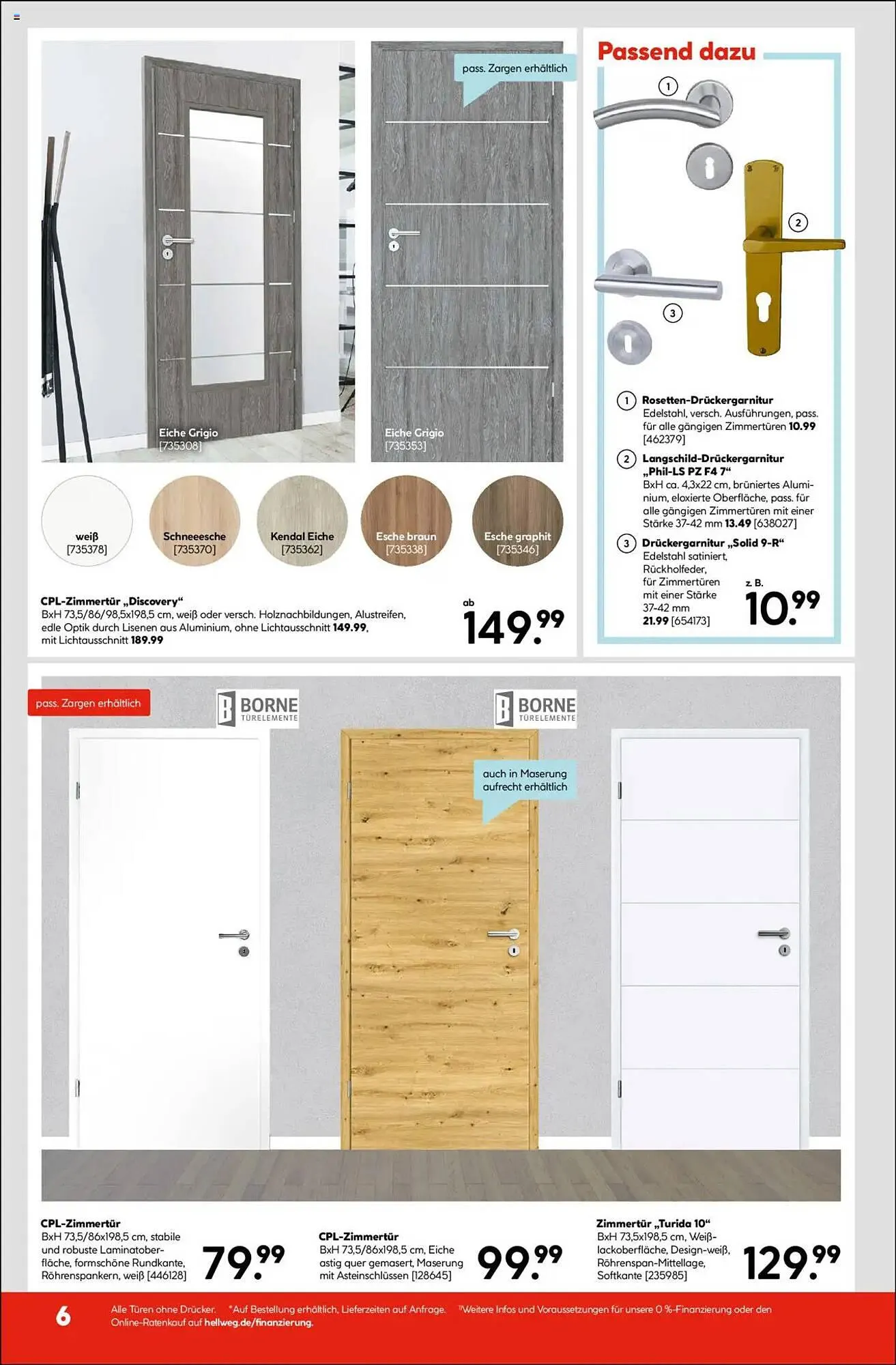 Hellweg Prospekt von 2. Juni bis 7. Juni 2025 - Prospekt seite 6