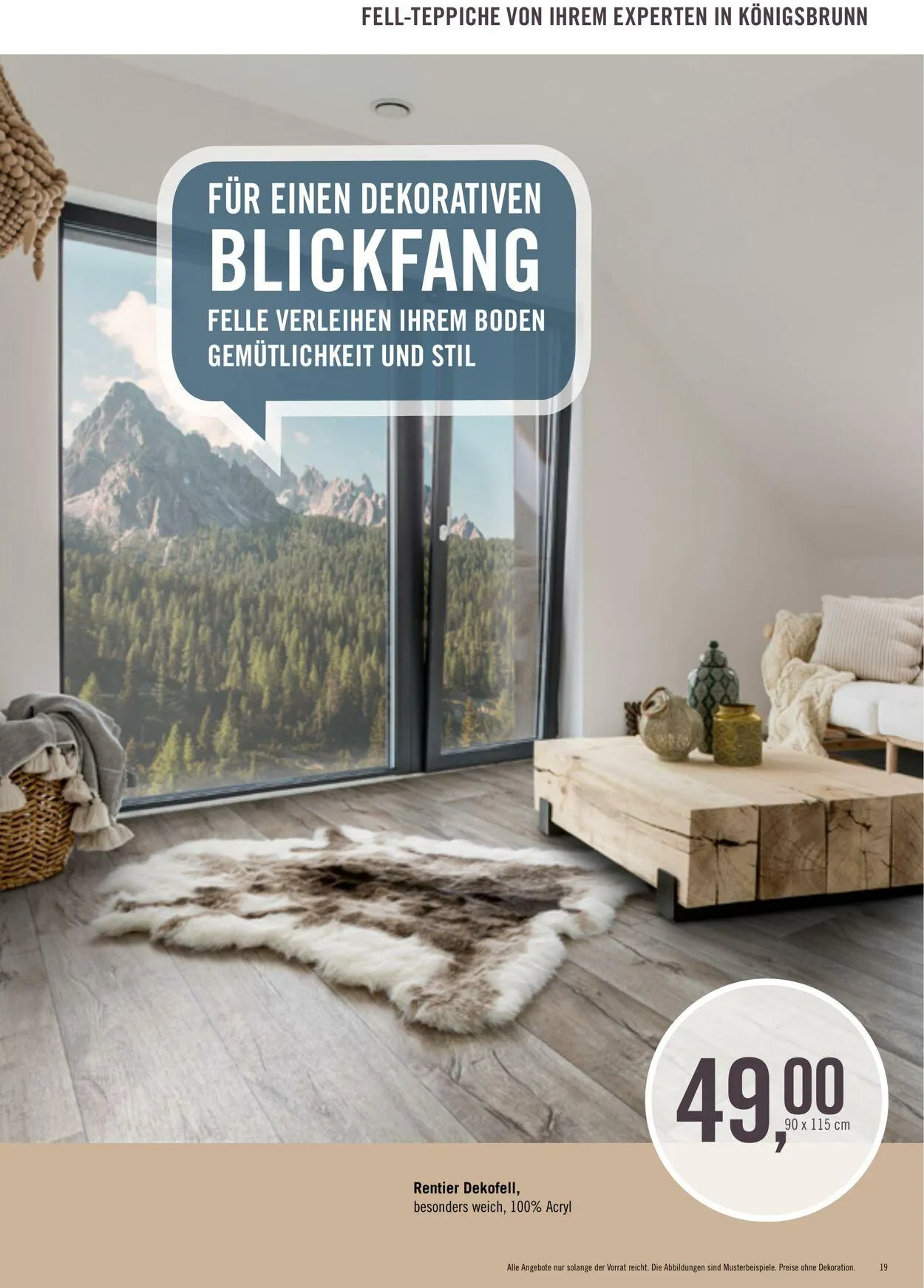 Ihr Teppichfreund Aktueller Prospekt von 27. Mai bis 10. Juni 2025 - Prospekt seite 19