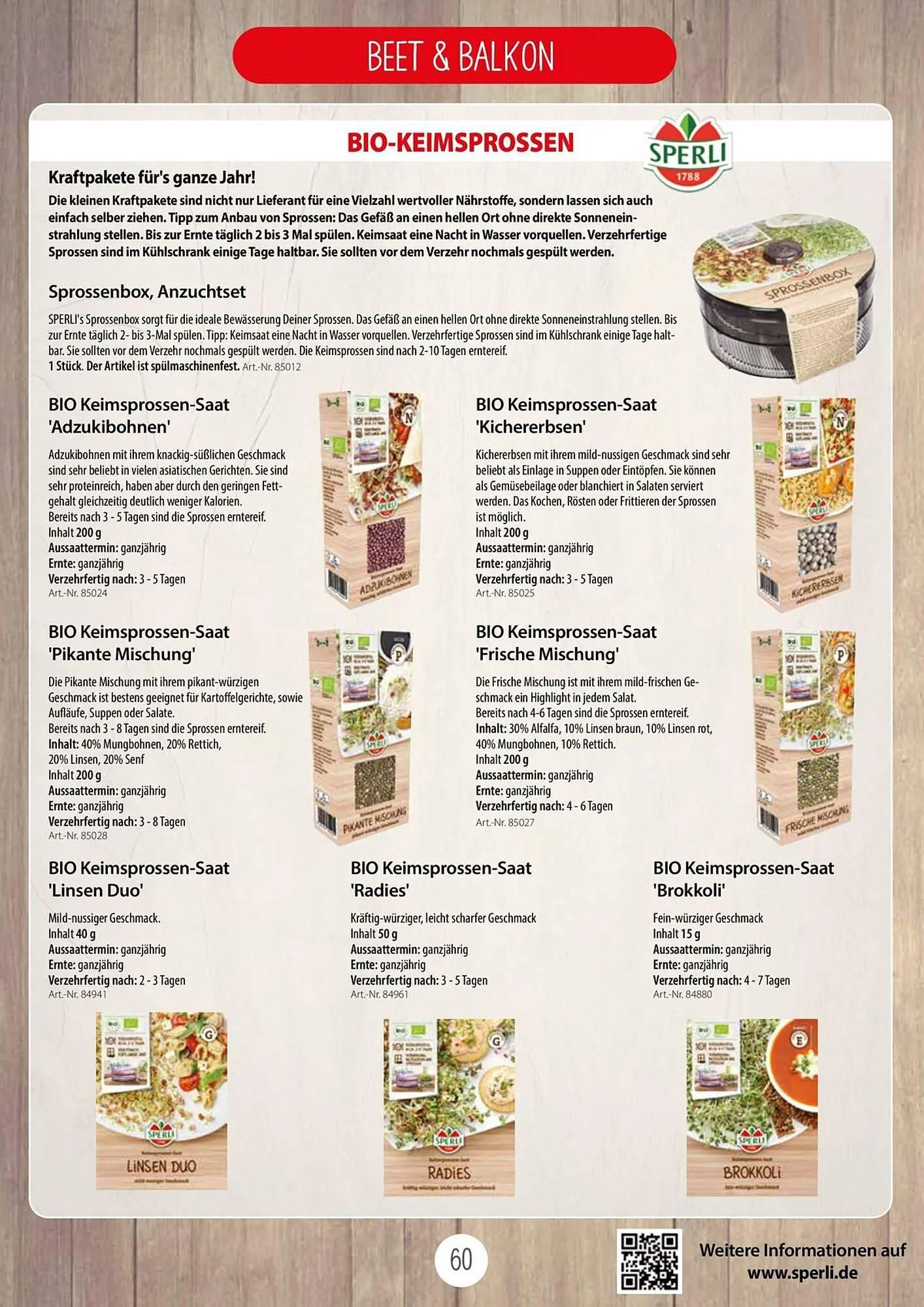 Kiebitzmarkt Prospekt von 16. April bis 31. August 2025 - Prospekt seite 60